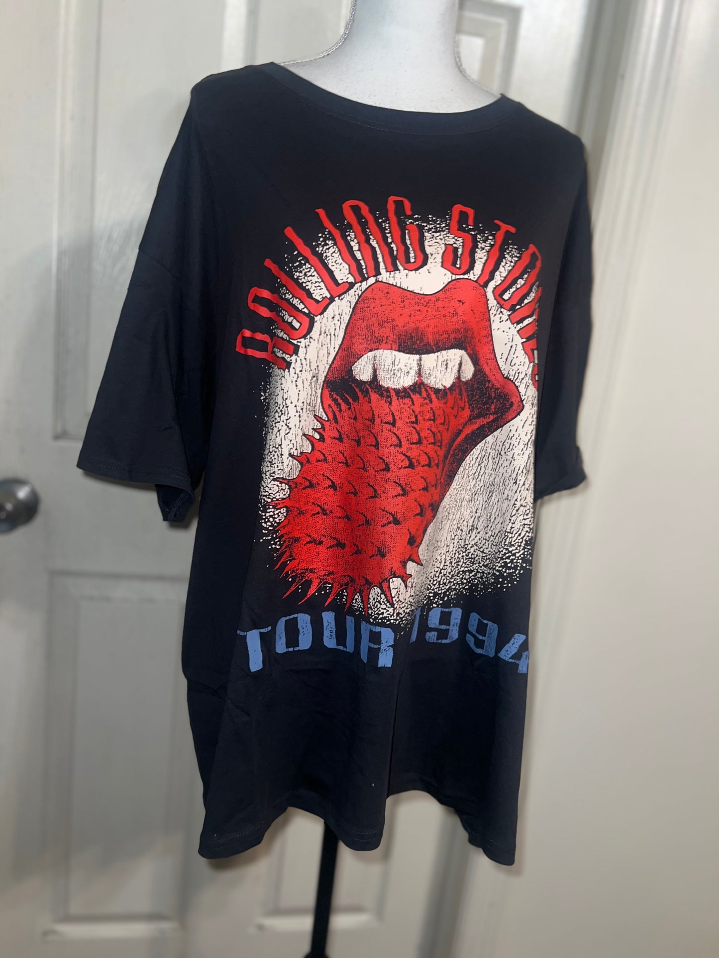 Rolling Stones Oversized Distressed Tee