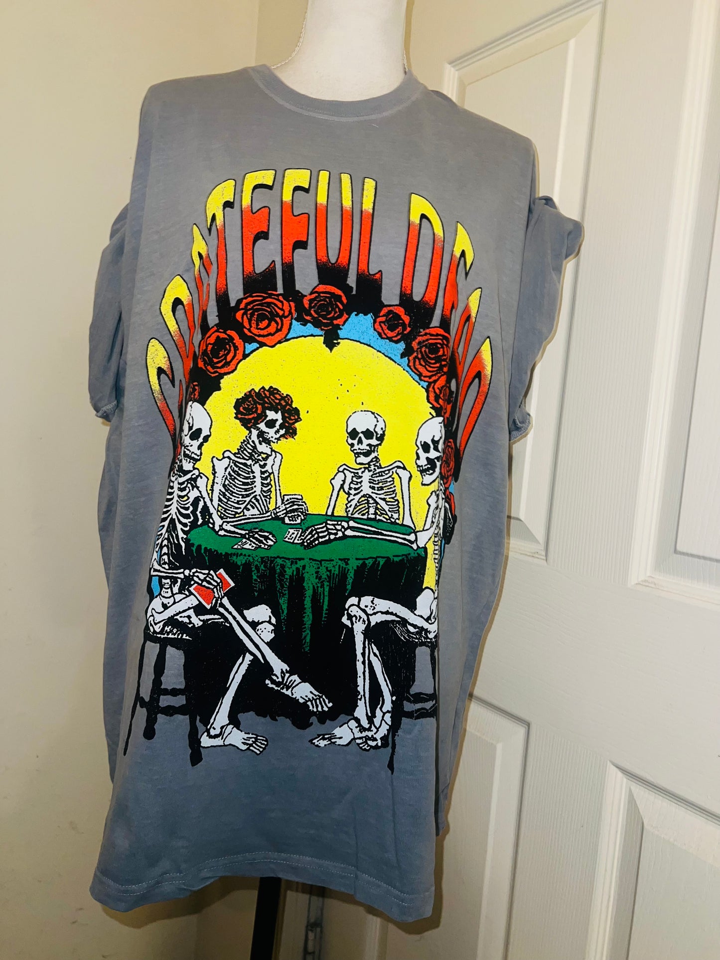 Grateful Dead Oversized Distressed Tee