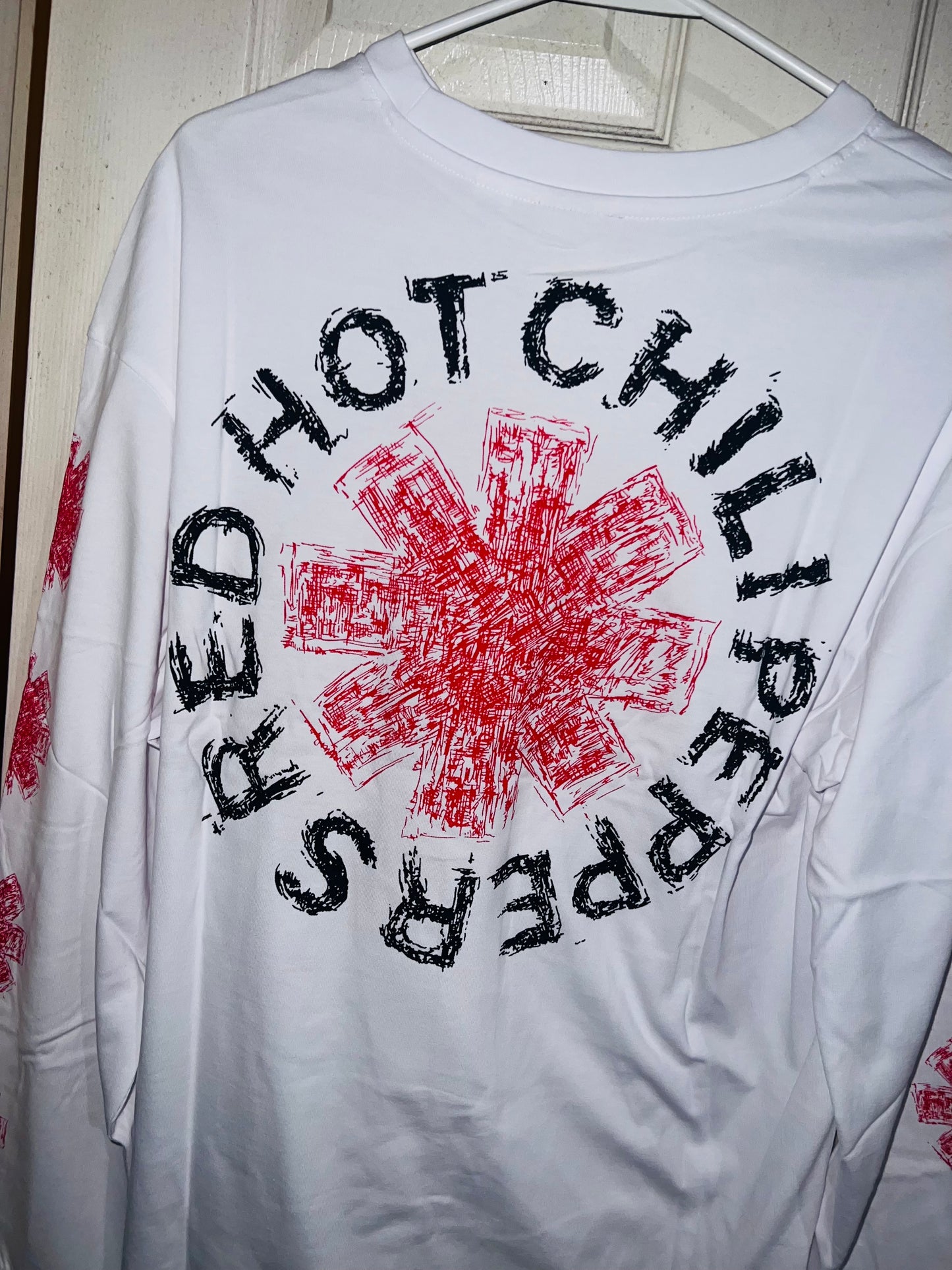 Red Hot Chili Peppers Double Sided Long Sleeve Tee