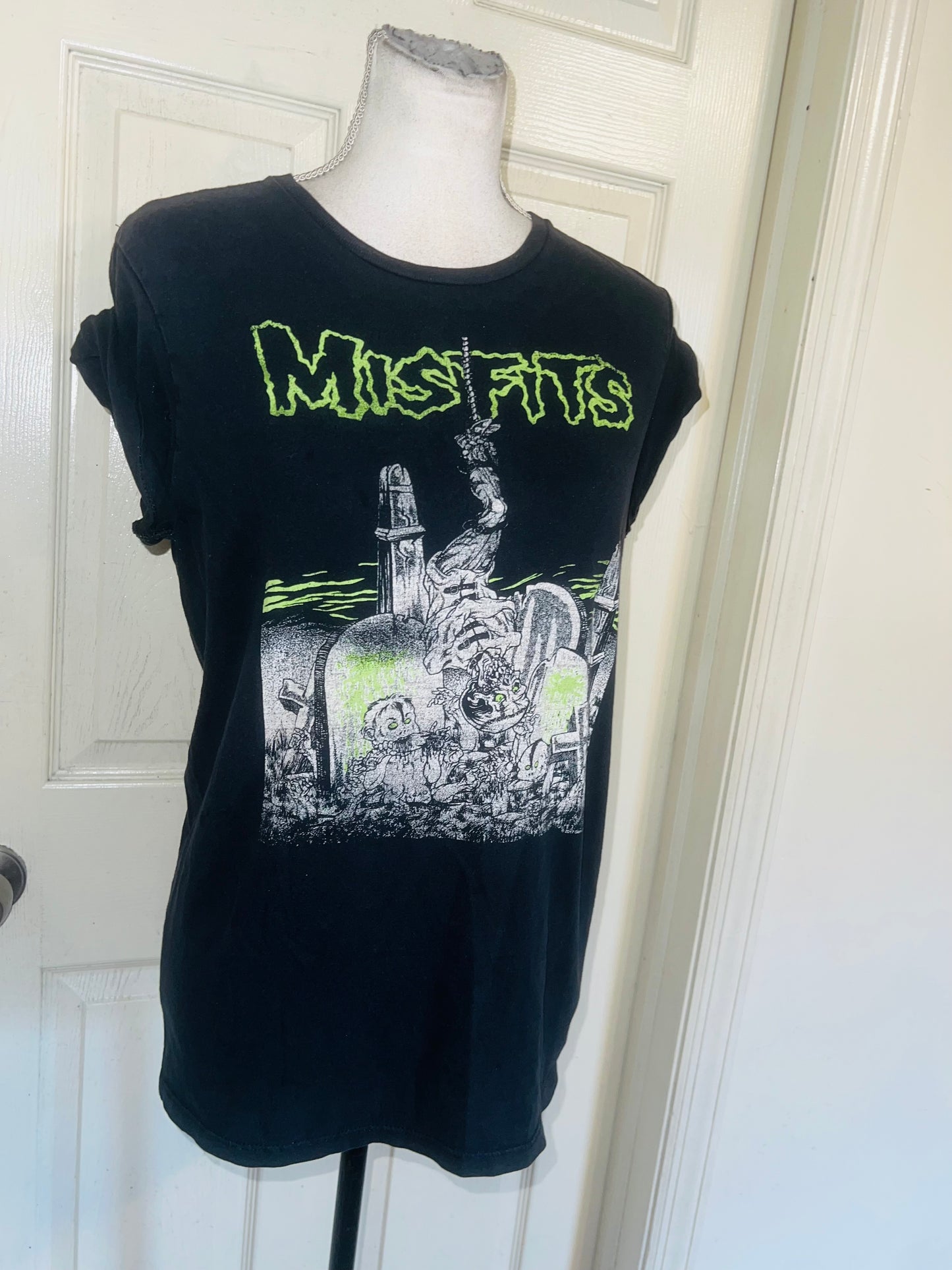 Misfits Vintage Oversized Distressed Tee