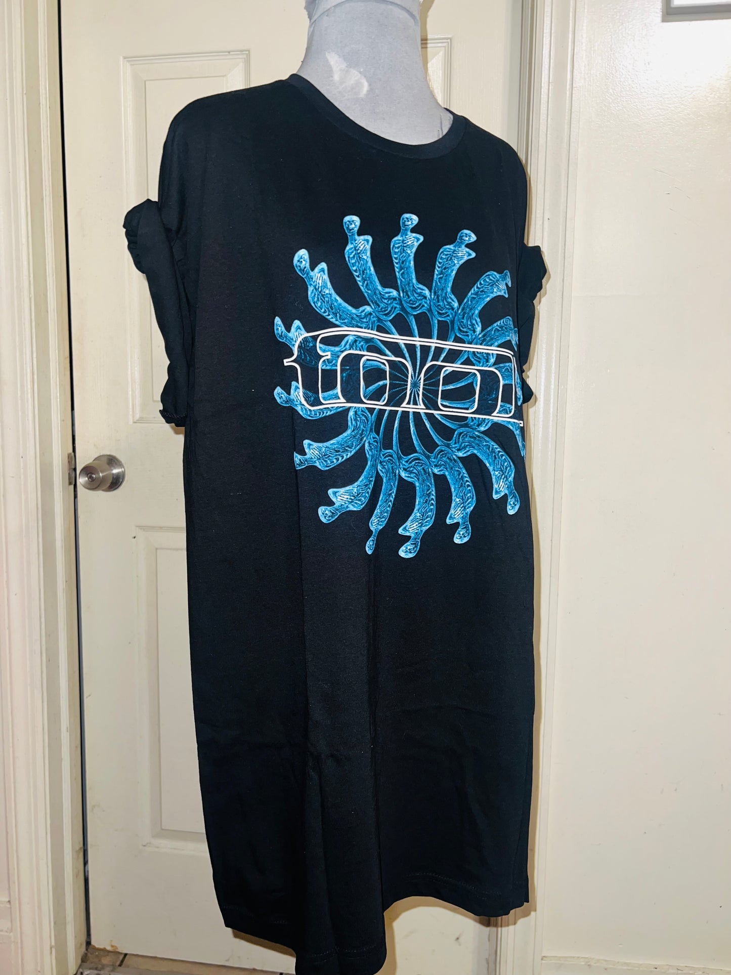 Tool Oversized Distressed Tee
