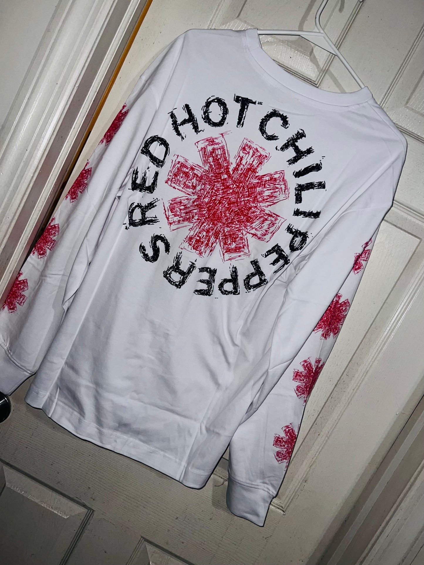 Red Hot Chili Peppers Double Sided Long Sleeve Tee
