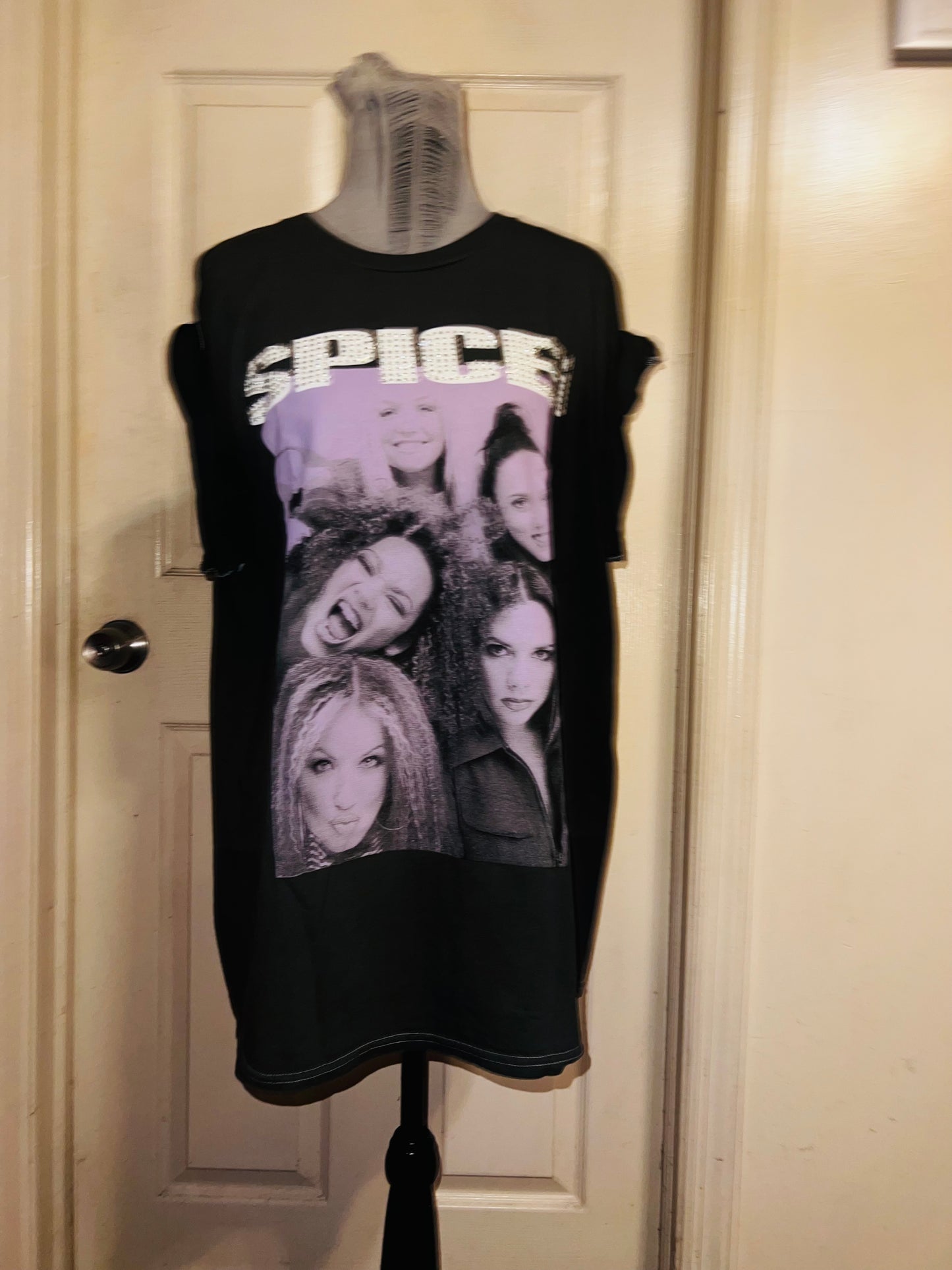 The Spice Girls Oversized Distressed Tee