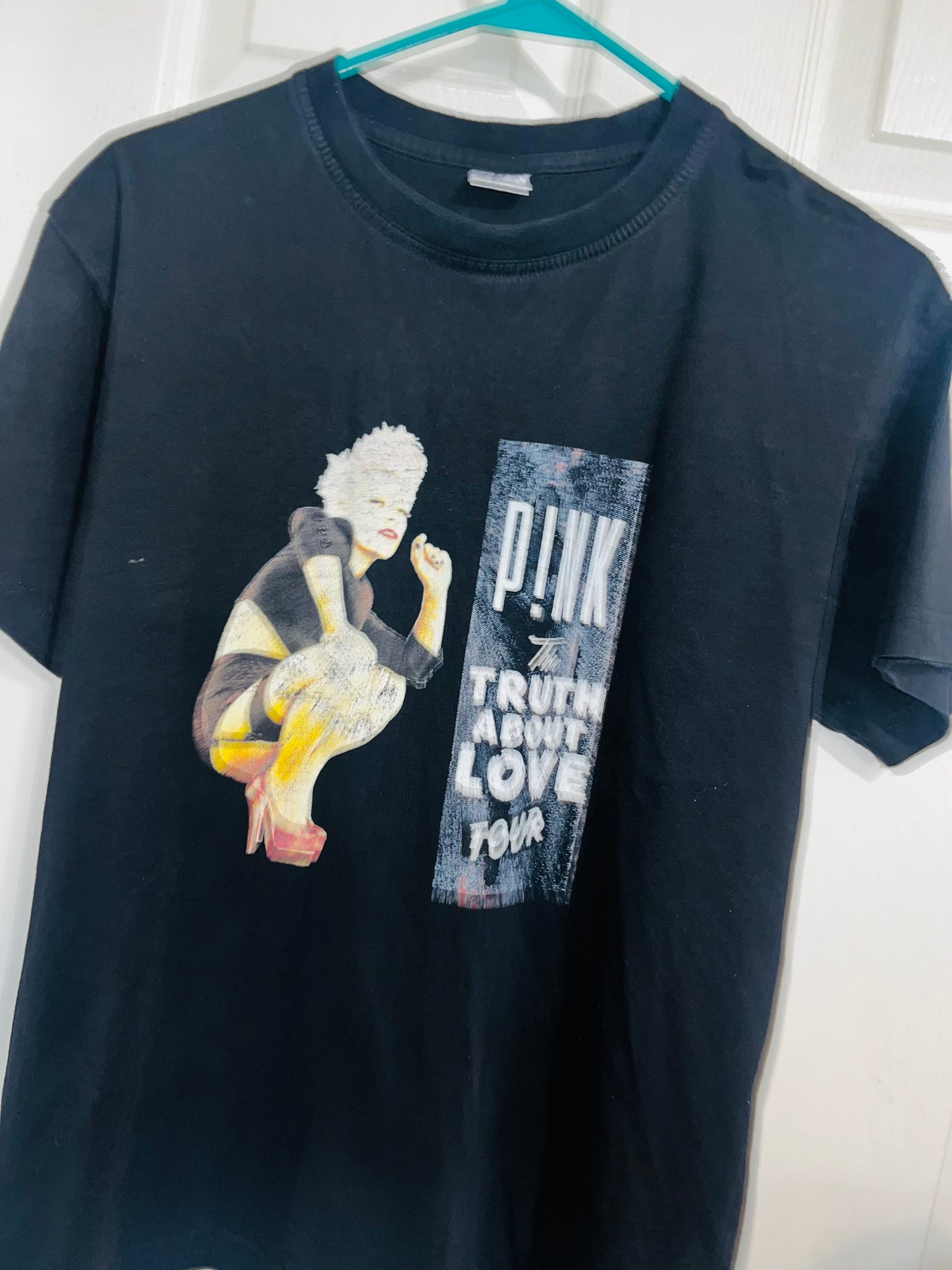 Pink Vintage Tour Oversized Tee