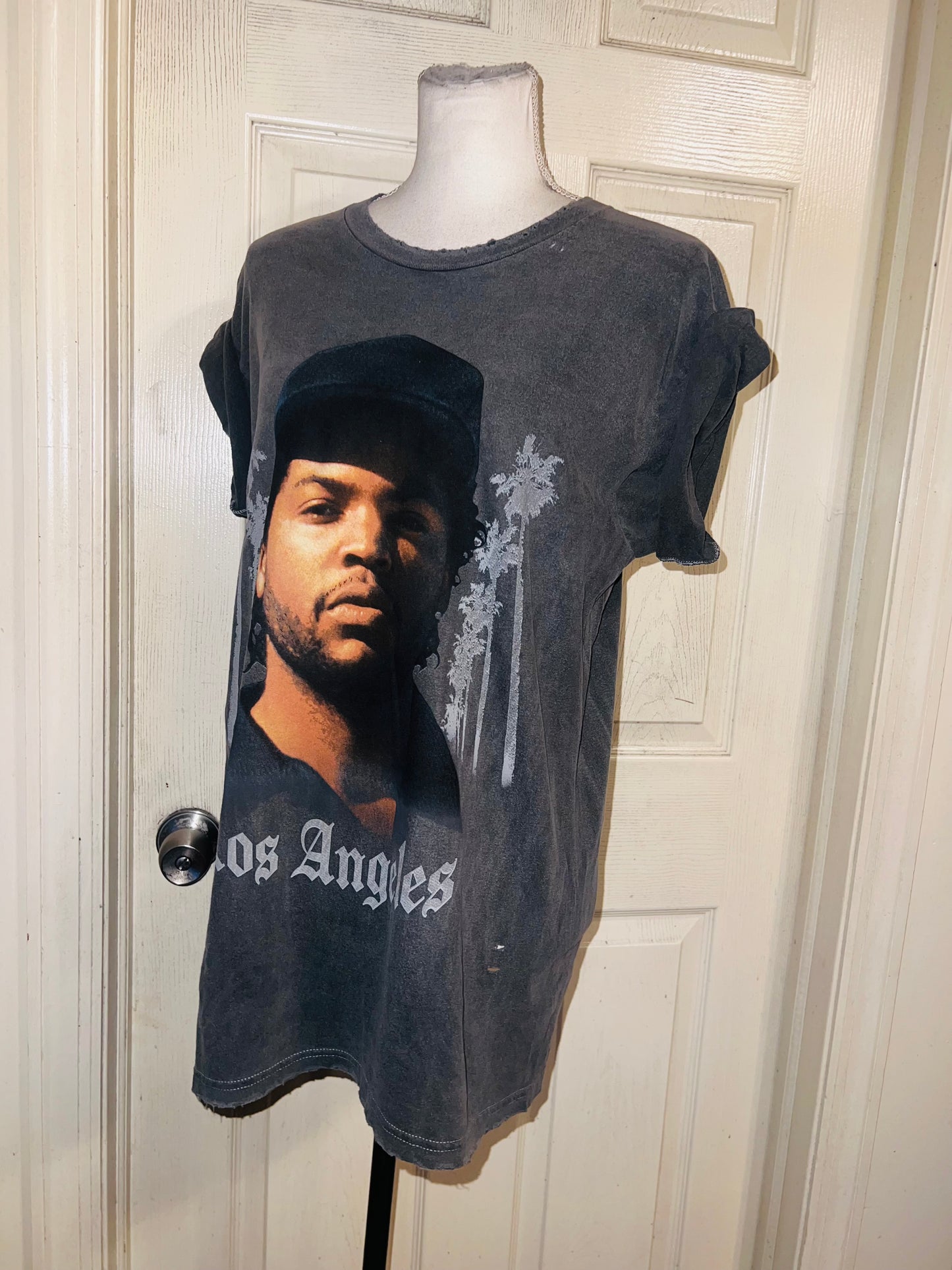 Boyz in The Hood Double Sided Oversized Distressed Tee