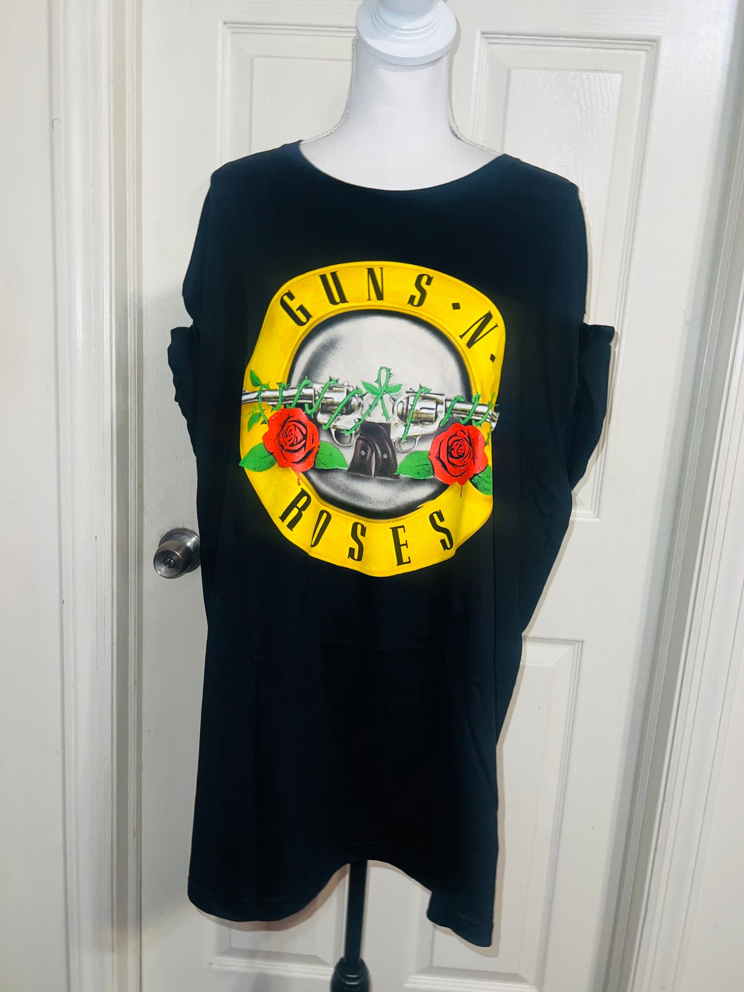 Guns n Roses Oversized Distressed Tee