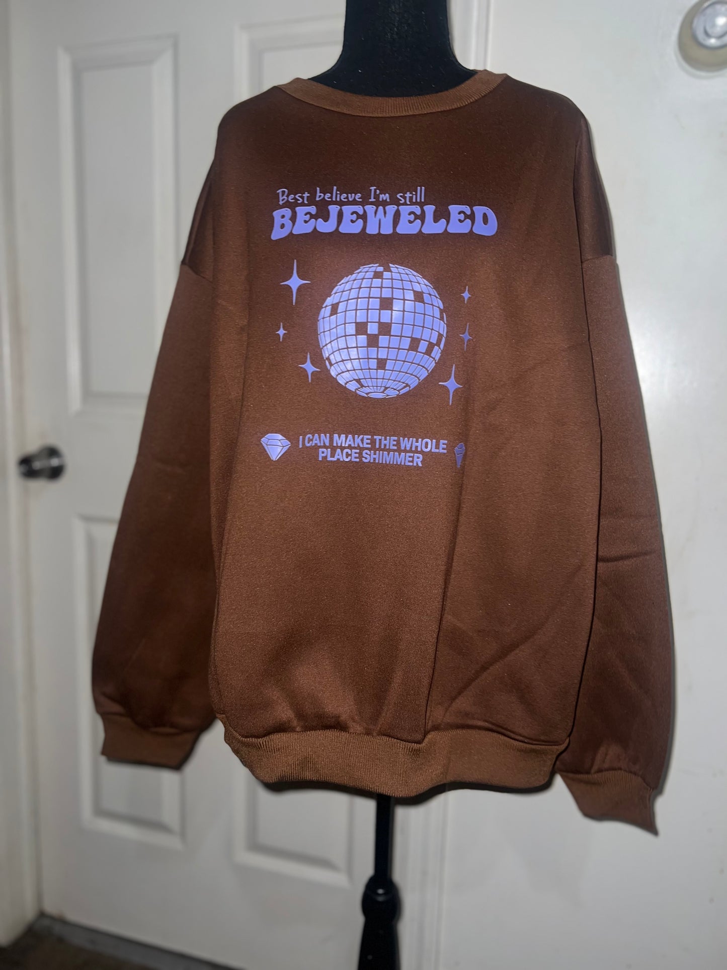Taylor Swift Bejeweled Oversized Sweatshirt