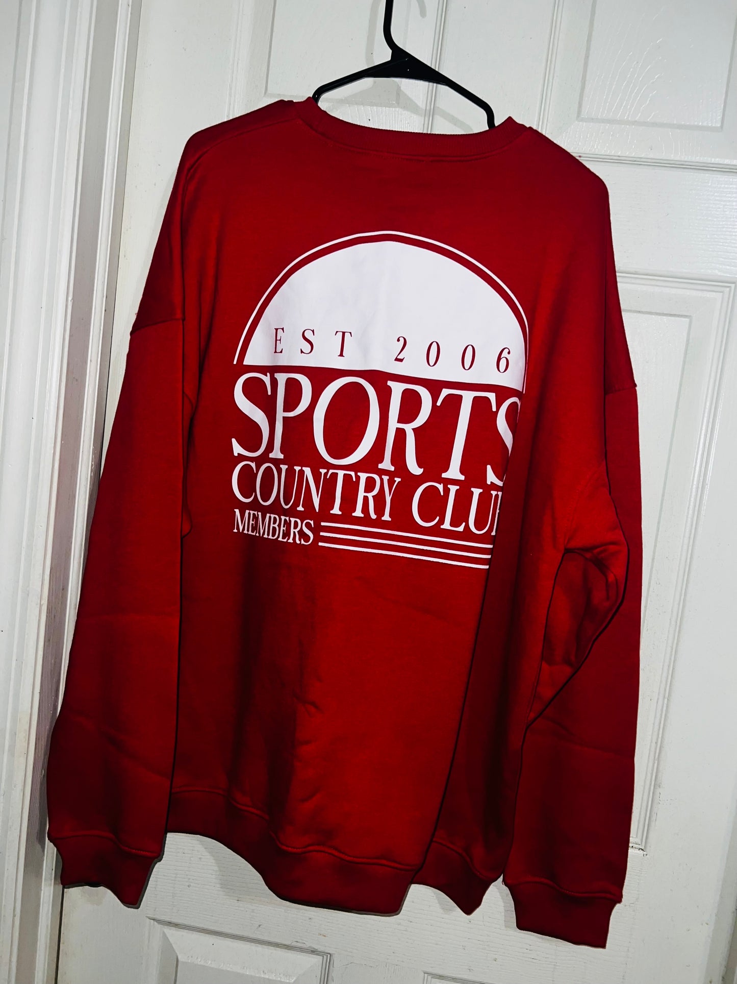 Sports Country Club Oversized Sweatshirt