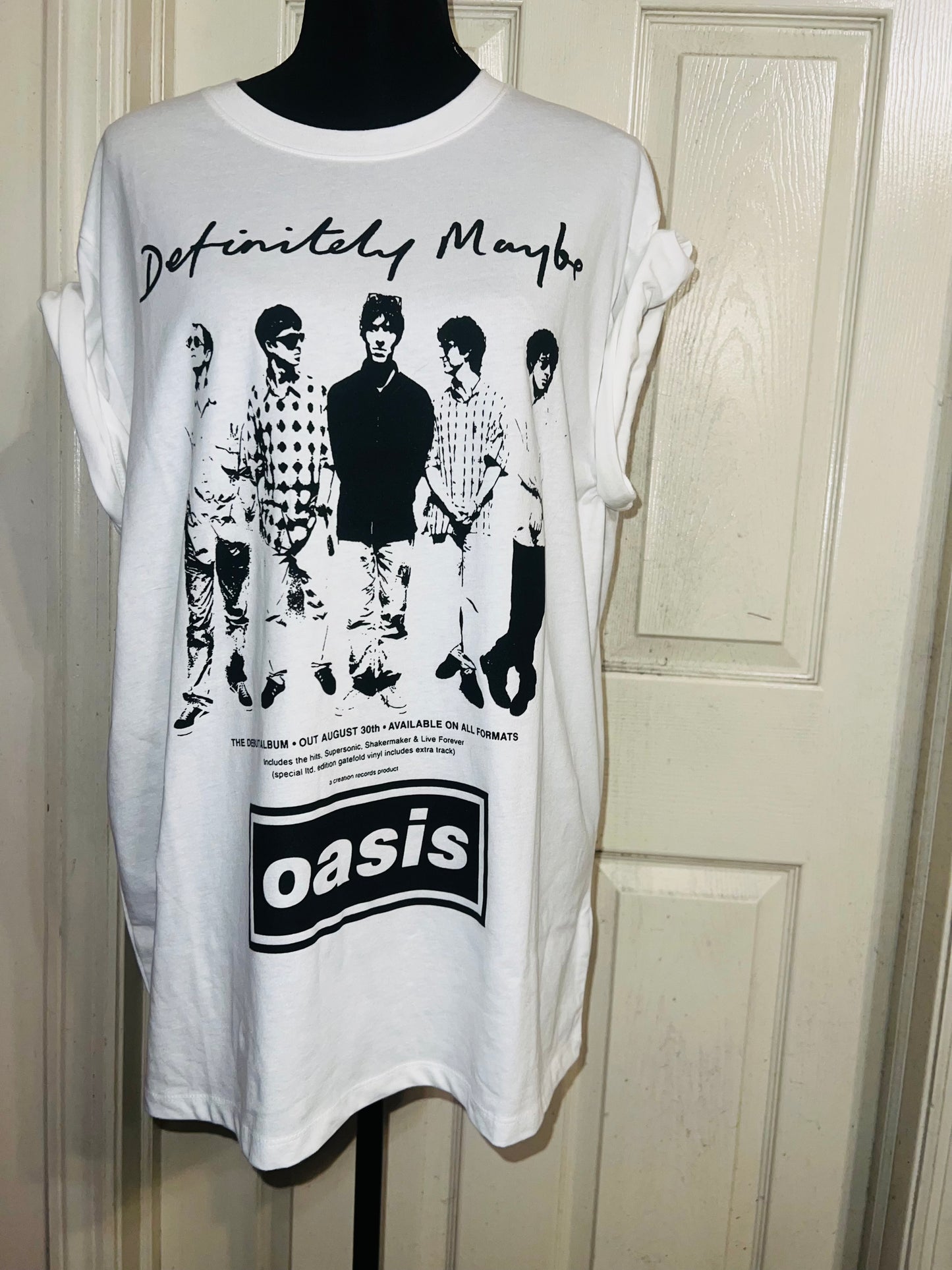 Oasis Oversized Distressed Tee