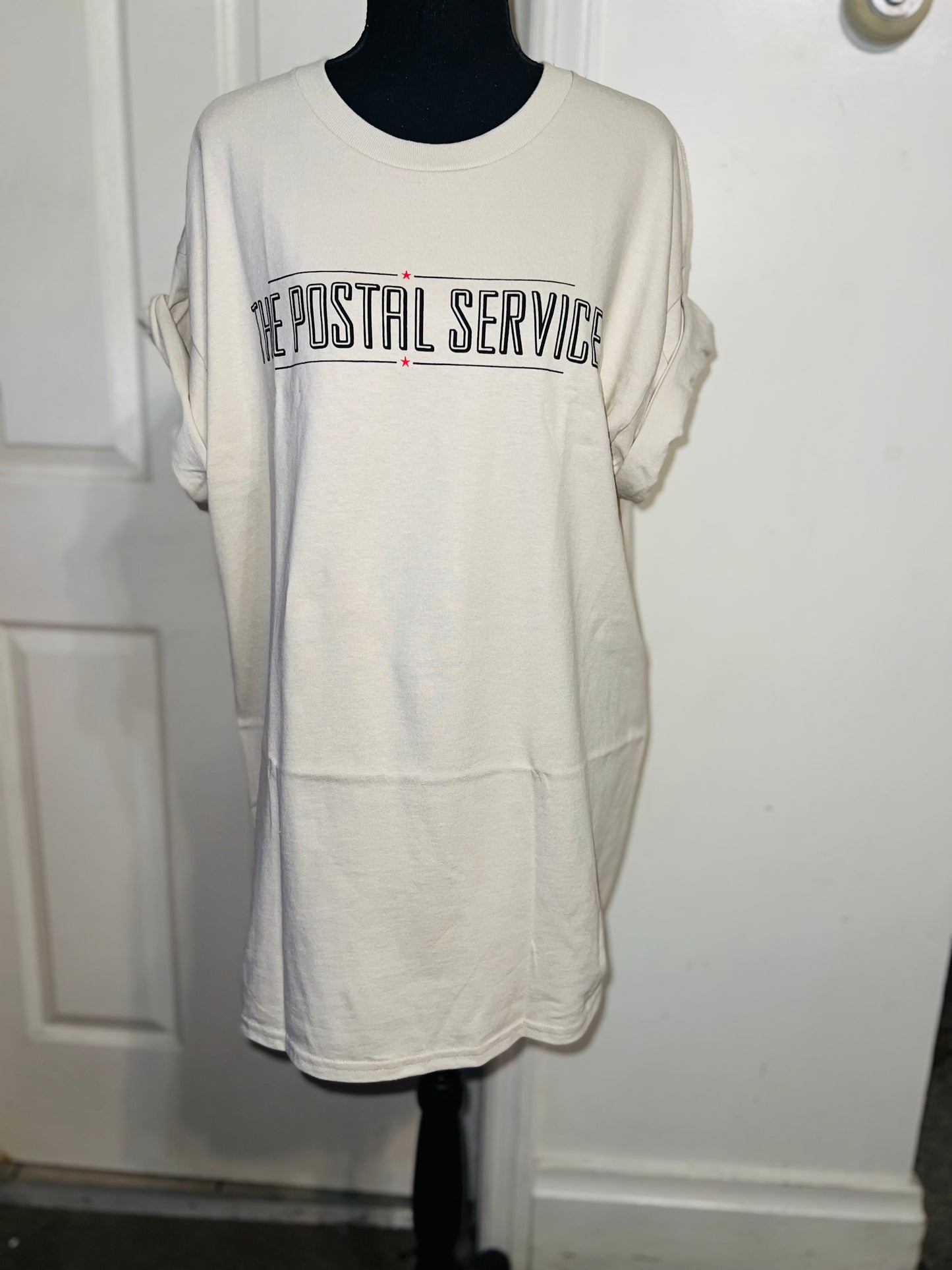 The Postal Service Oversized Distressed Tee