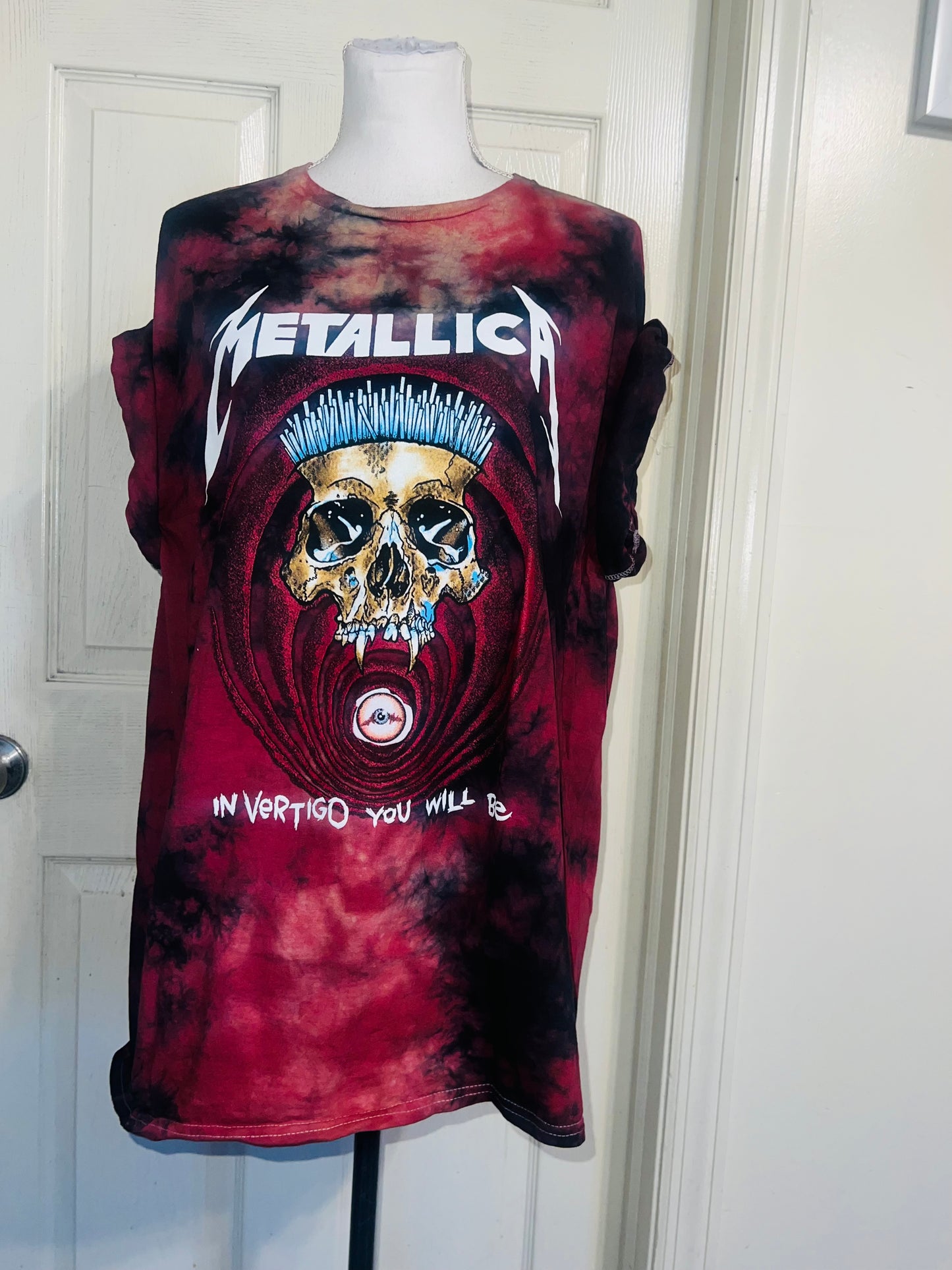 Metallica Oversized Distressed Tee