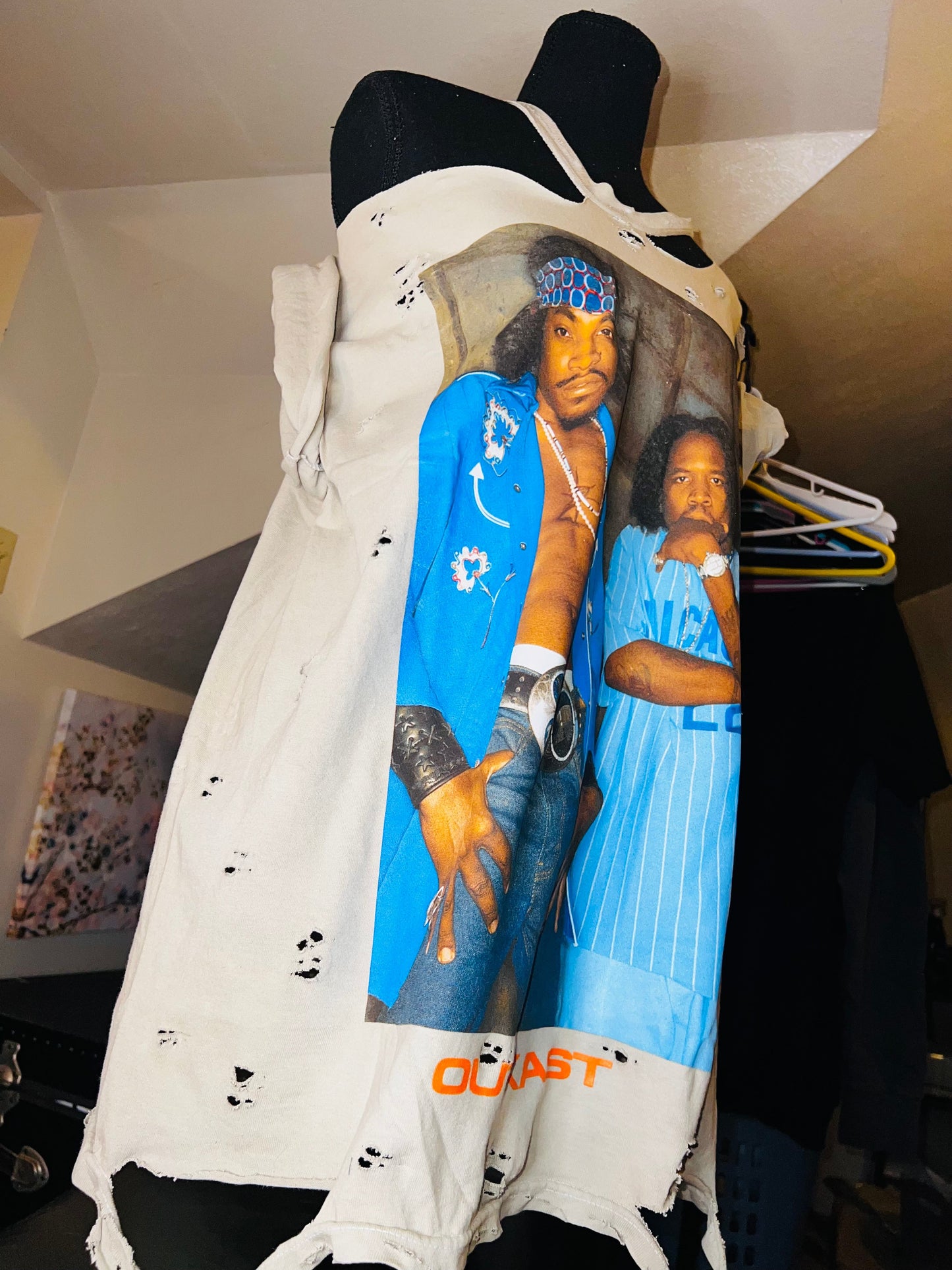 Outkast Oversized Distressed Tee