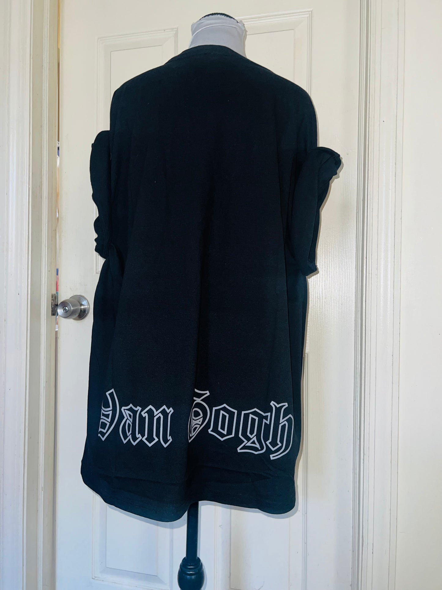 Vincent Van Gogh Oversized Distressed Tee