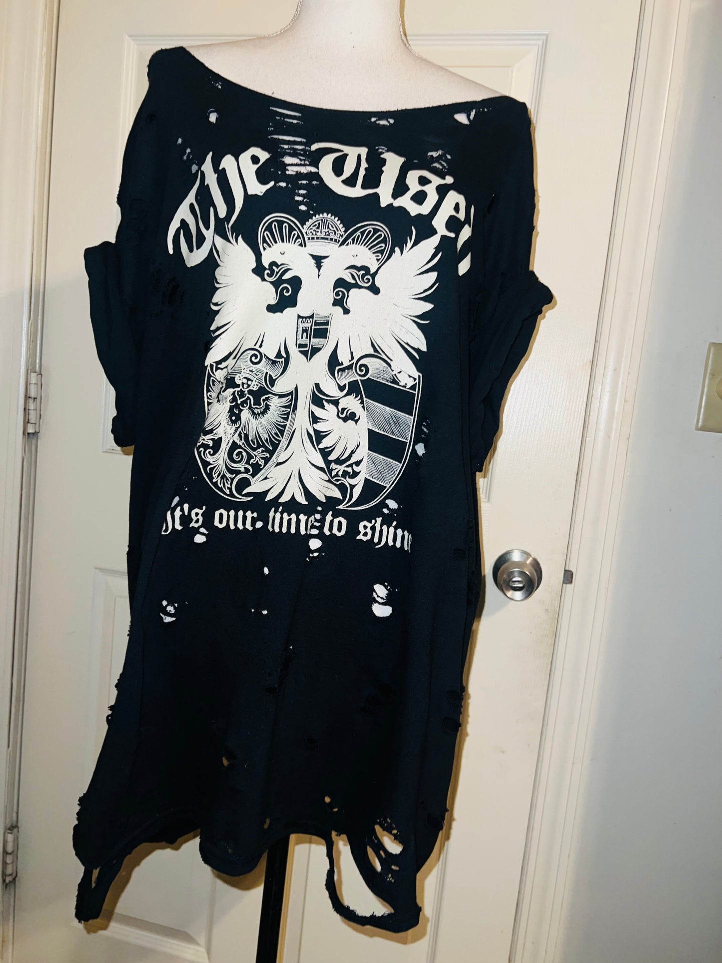 The Used Oversized Distressed Tee