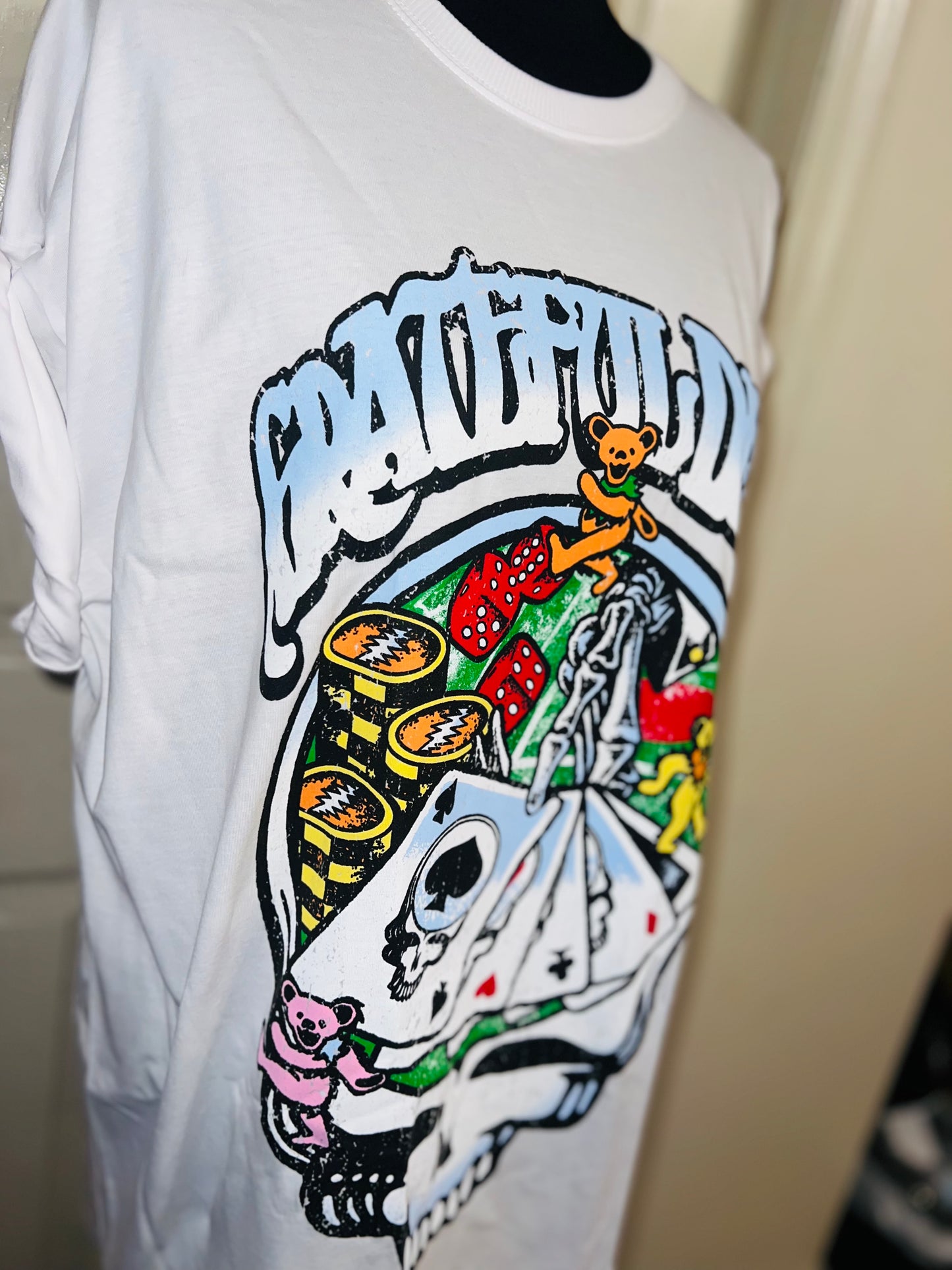 Grateful Dead Oversized Distressed Tee