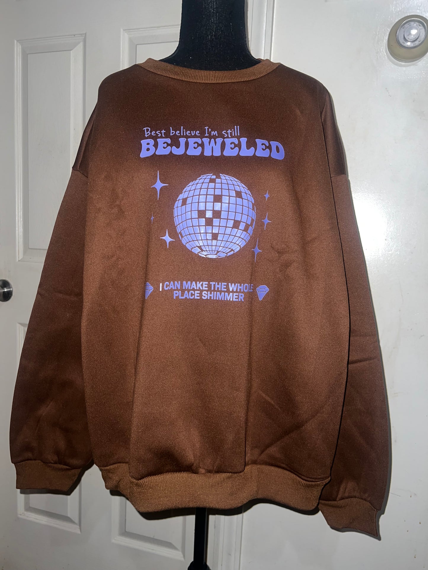 Taylor Swift Bejeweled Oversized Sweatshirt