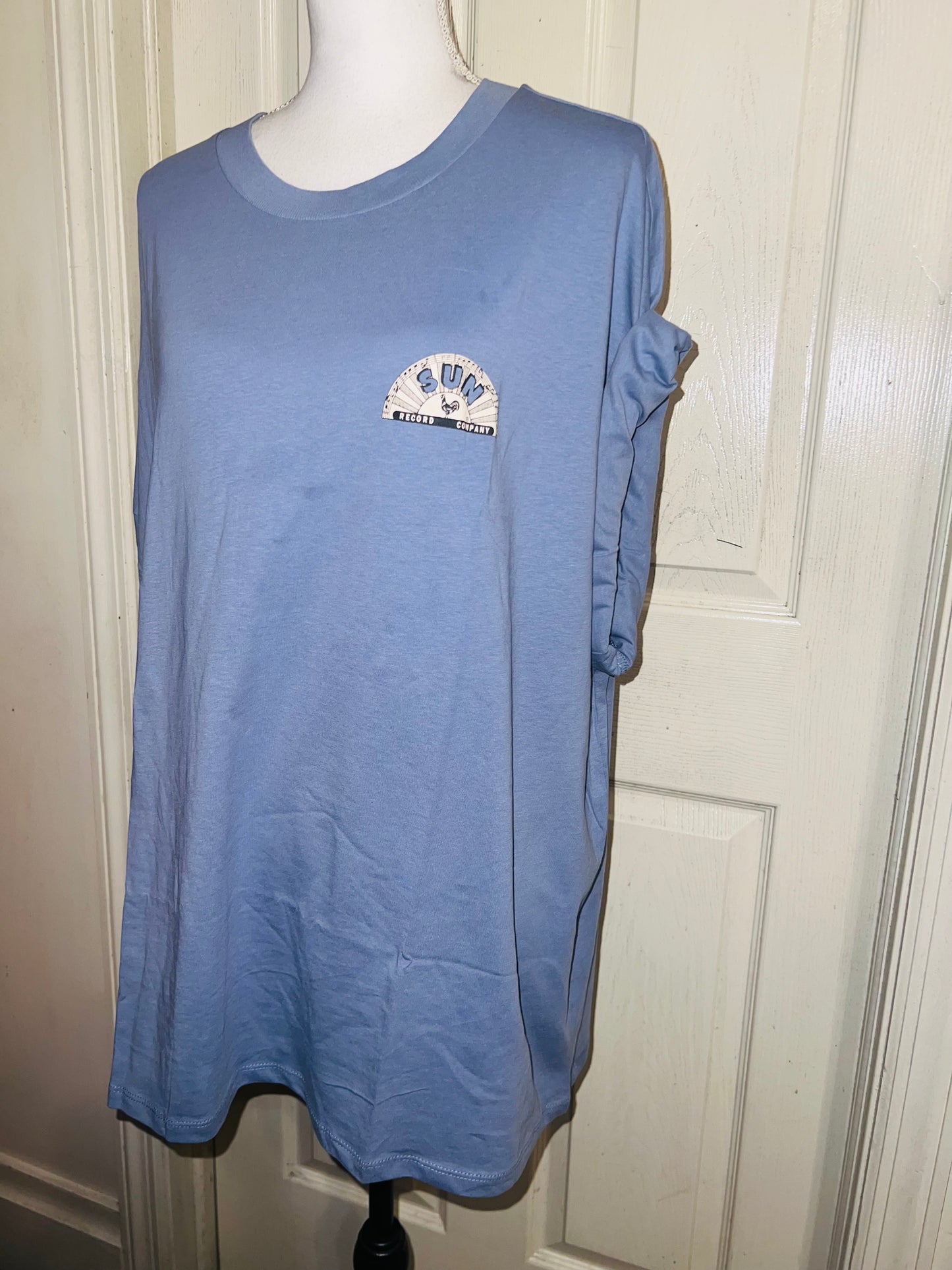 Elvis Double Sided Oversized Distressed Tee