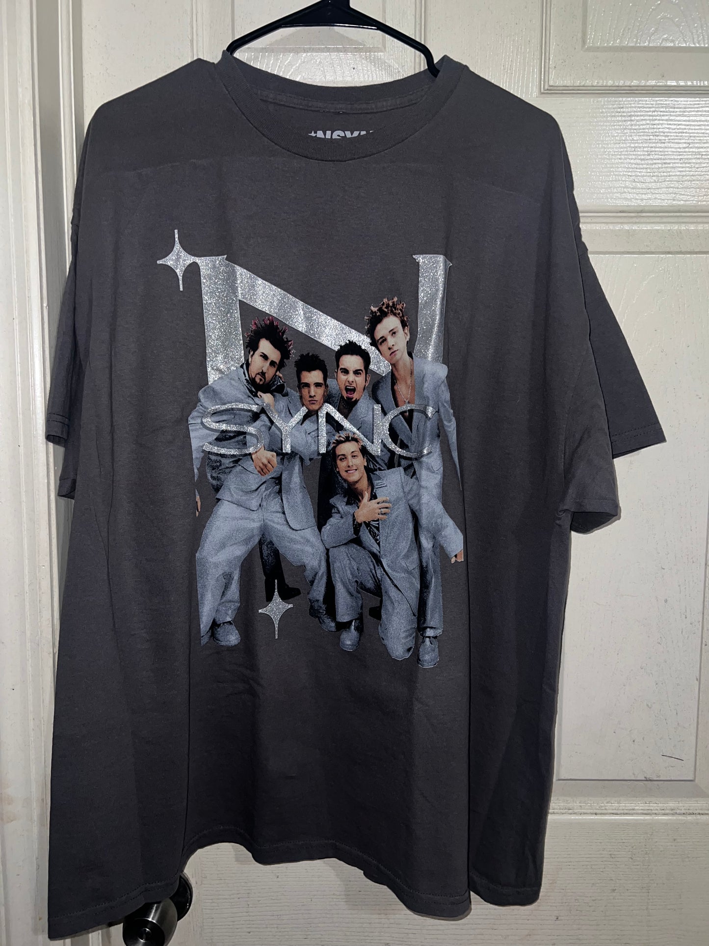 NSYNC Oversized Distressed Tee
