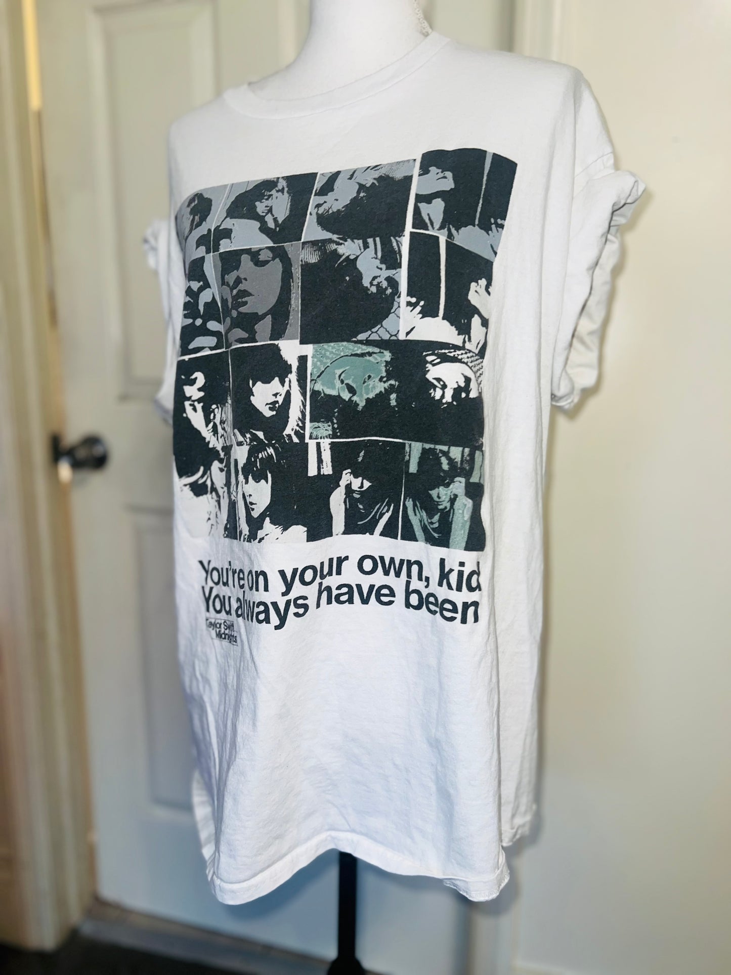 Taylor Swift Oversized Distressed Tee
