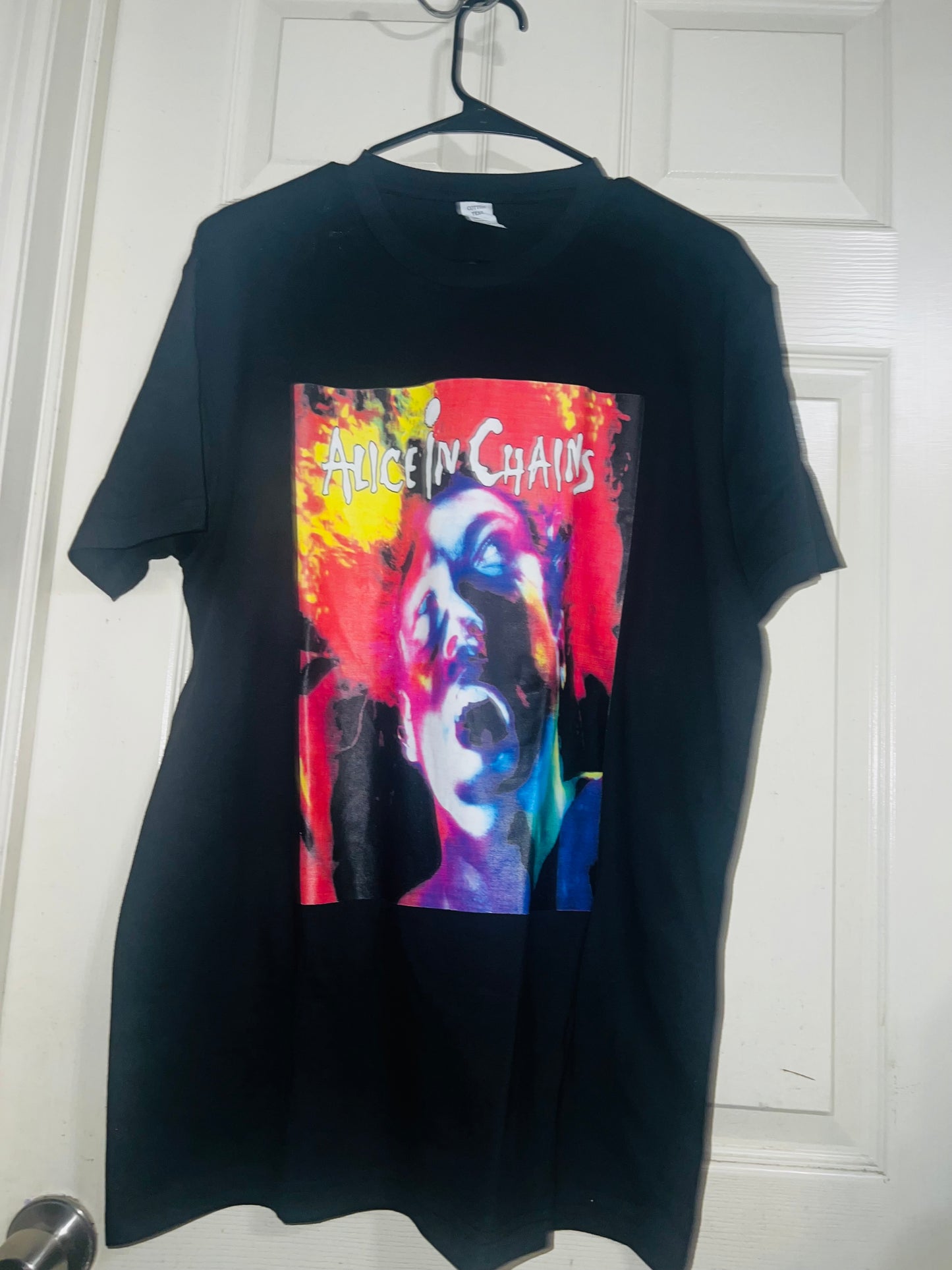 Alice In Chains Oversized Distressed Tee
