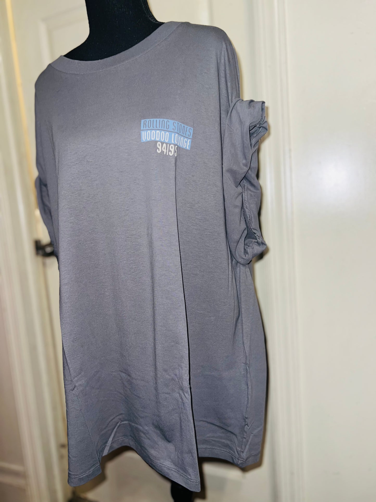 The Rolling Stones Double Sided Voodoo Distressed Tee