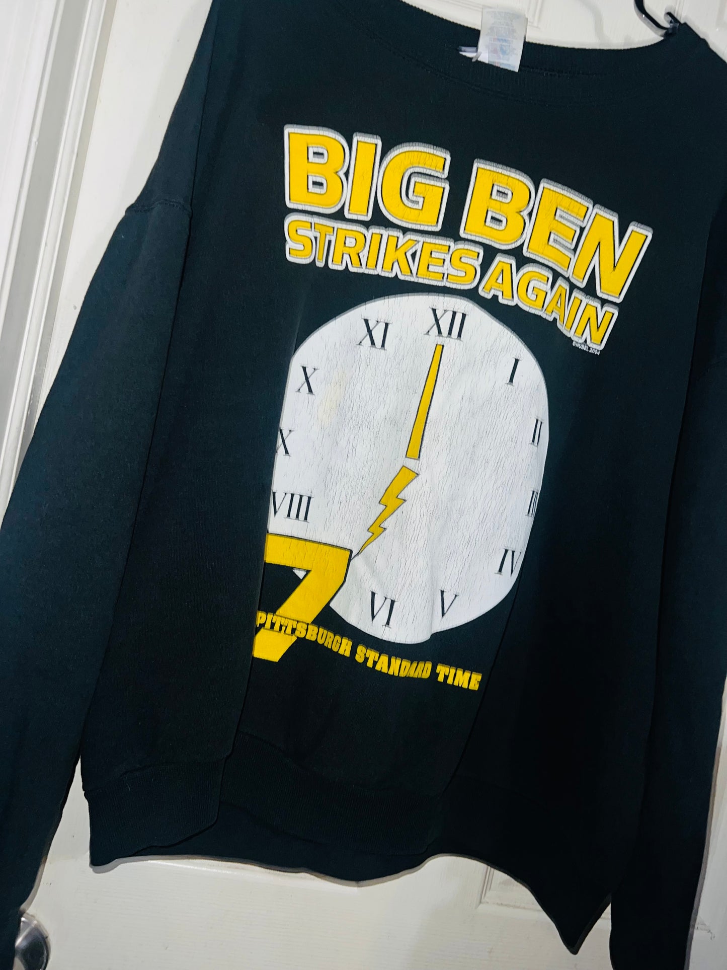 Pittsburgh Steelers Vintage Oversized Sweatshirt