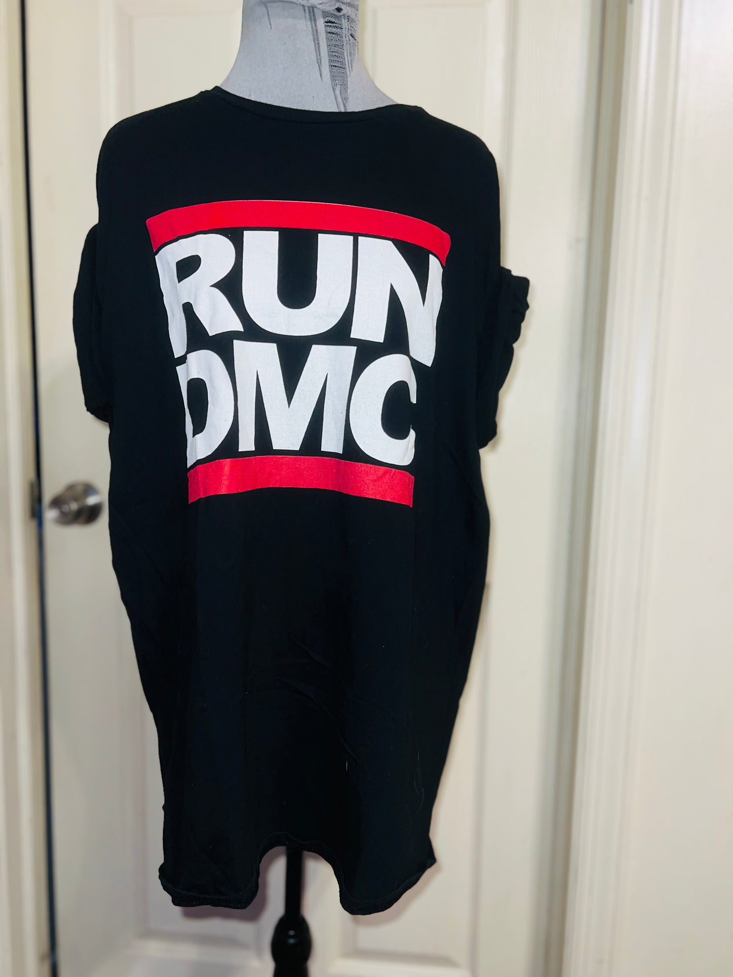 Run DMC Oversized Distressed Tee