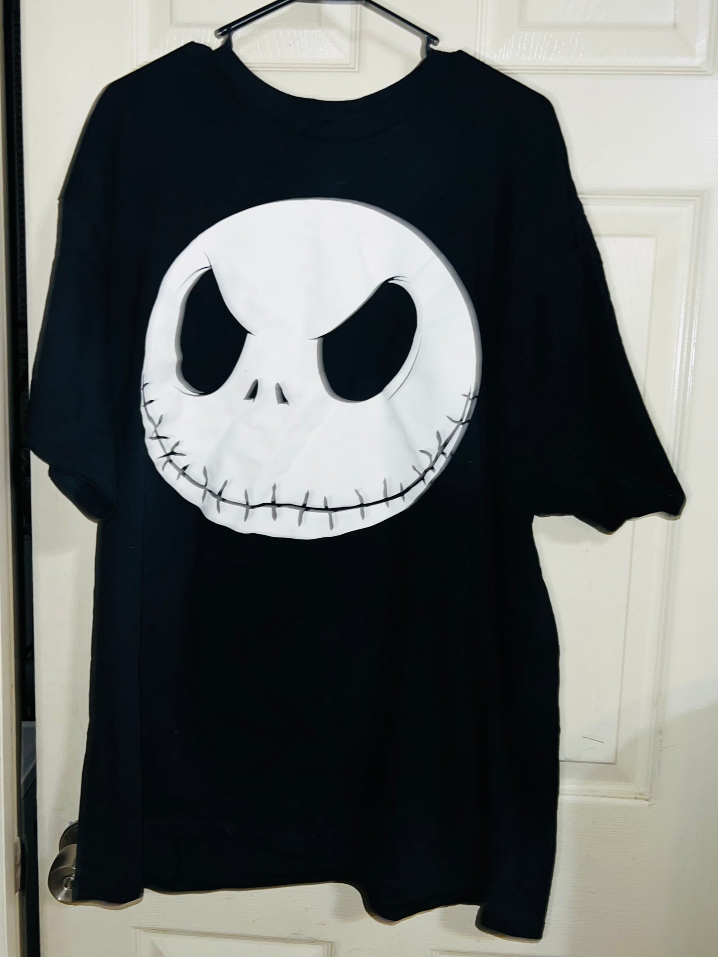 Jack Skellington Oversized Distressed Tee