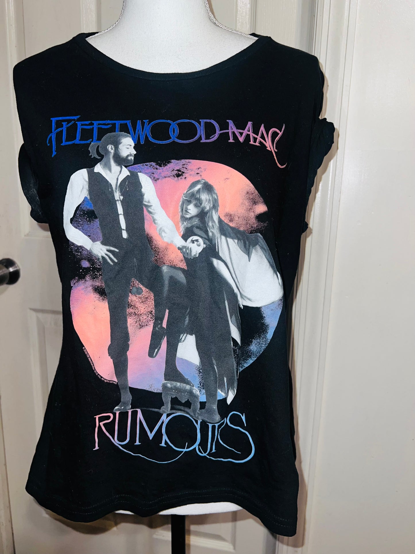 Fleetwood Mac Oversized Distressed Tee