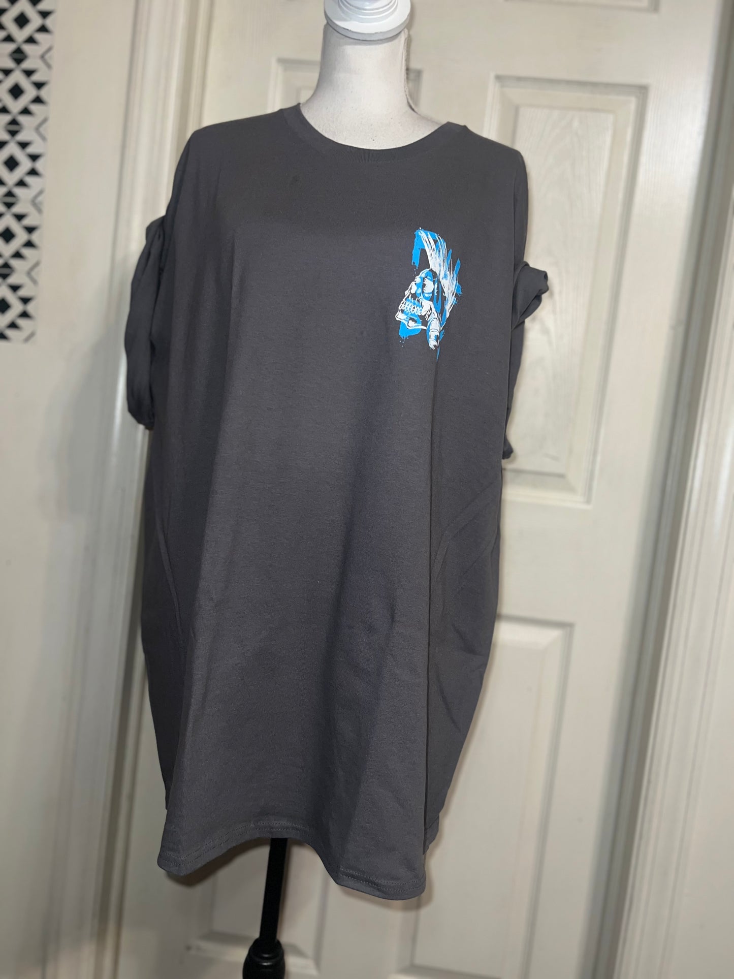 Fall Out Boy Double Sided Oversized Distressed Tee