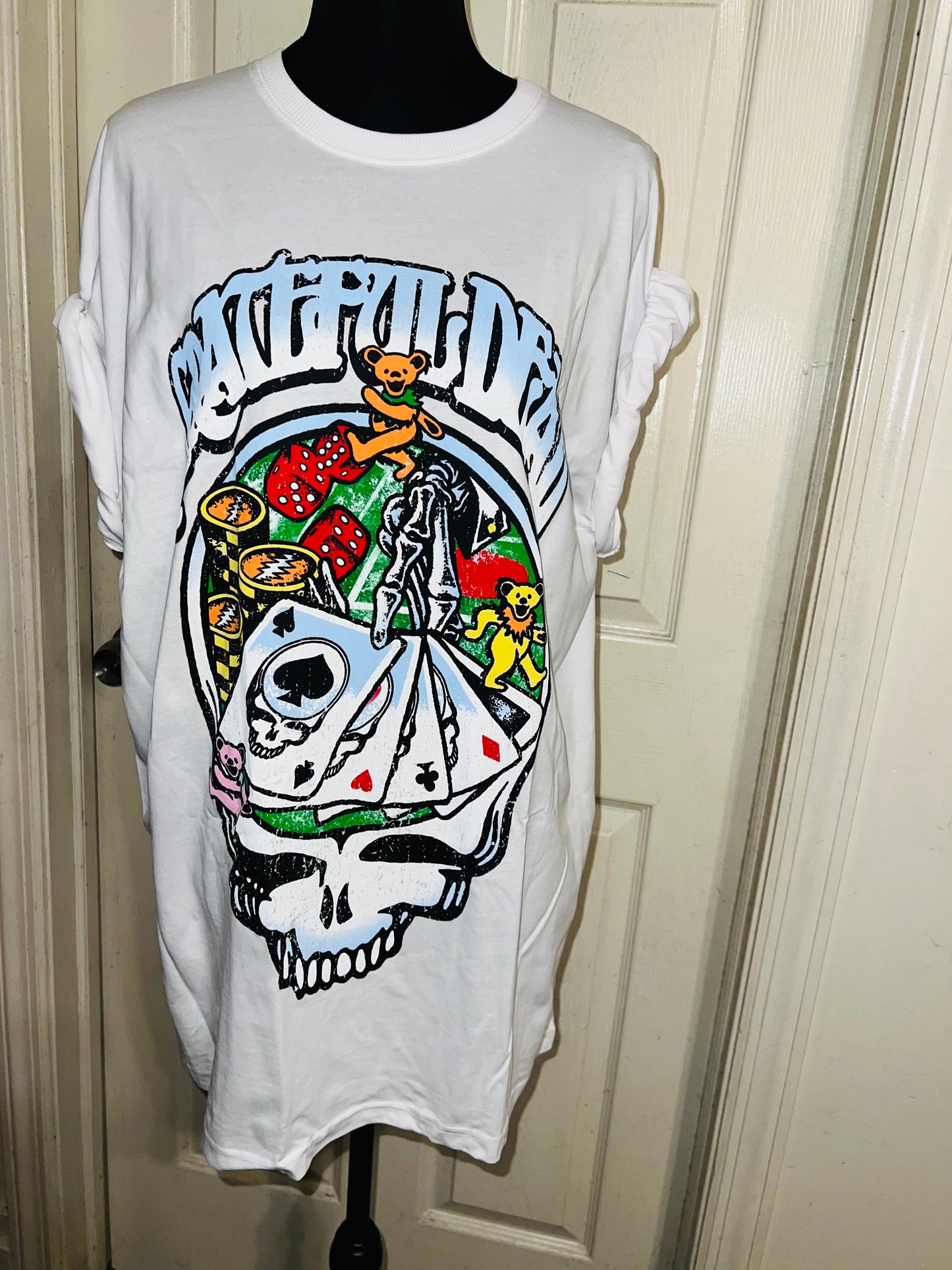 Grateful Dead Oversized Distressed Tee