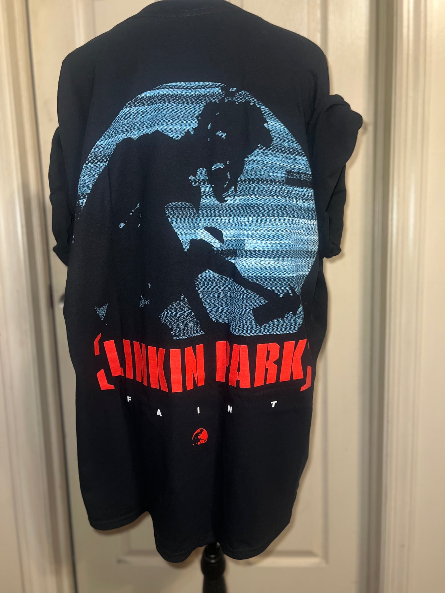 Linkin Park Double Sided Oversized Distressed Tee