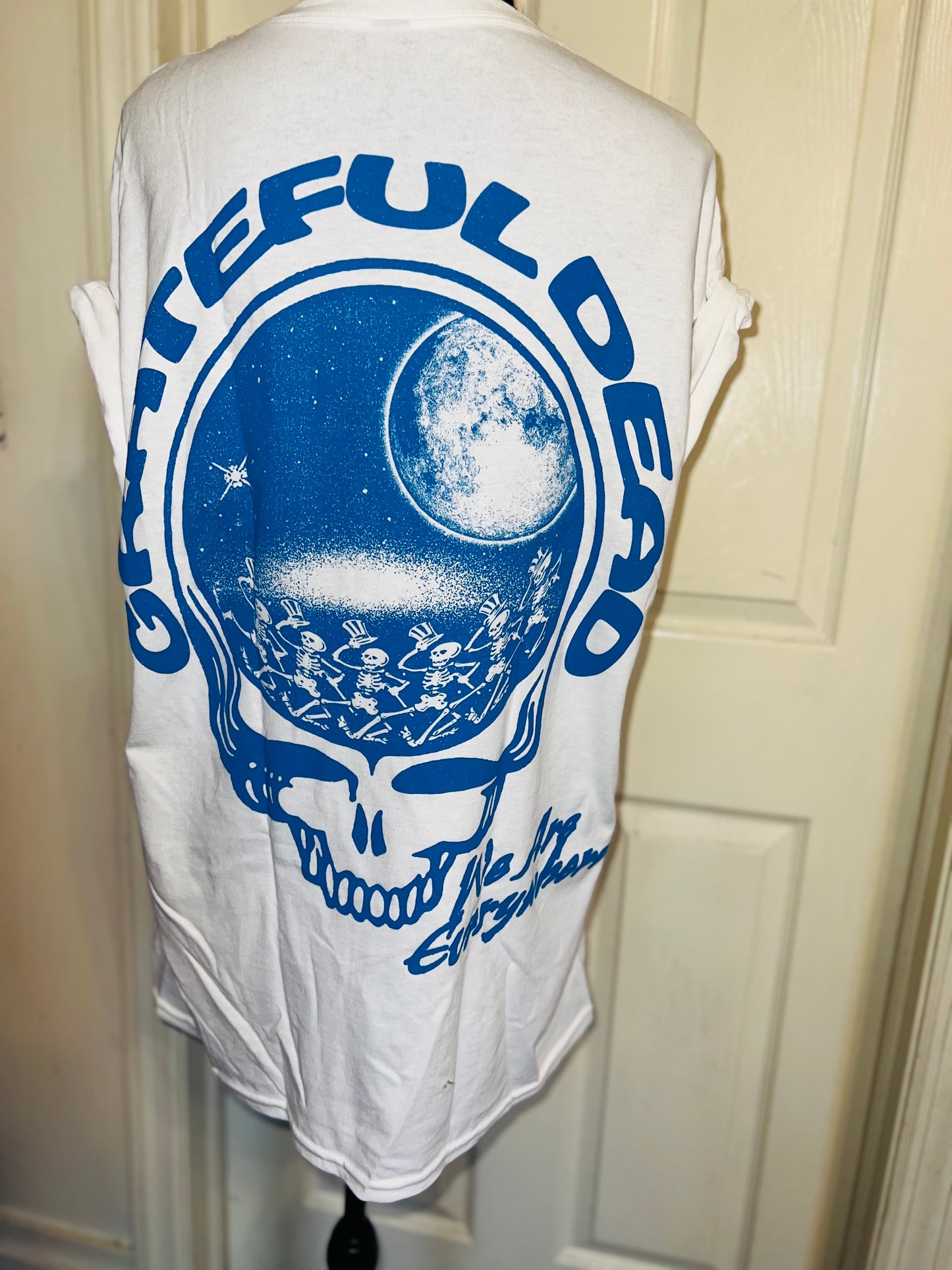 Grateful Dead Double Sided Oversized Distressed Tee