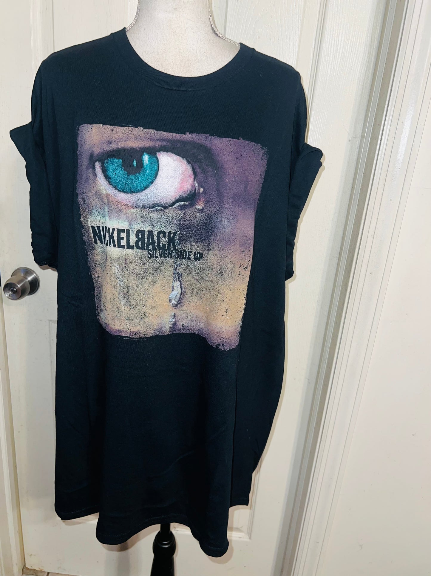 Nickelback Oversized Distressed Tee