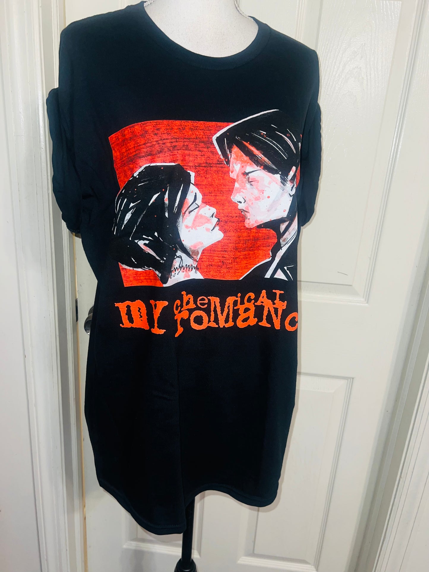 My Chemical Romance Oversized Distressed Tee