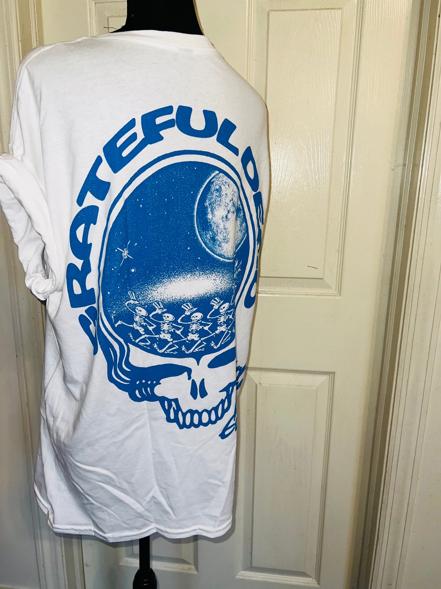 Grateful Dead Double Sided Oversized Distressed Tee