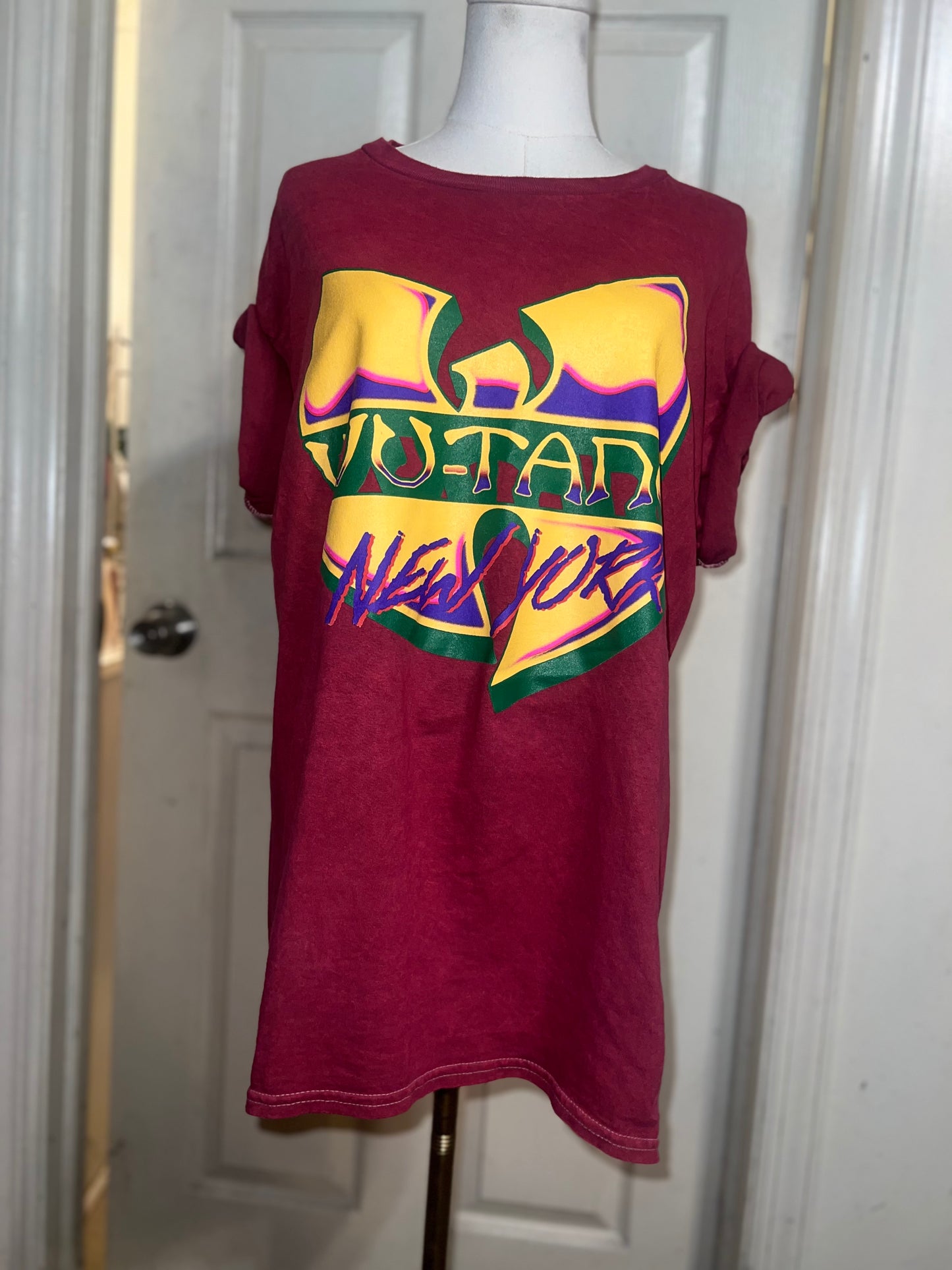 Wu-Tang Clan Oversized Distressed Tee