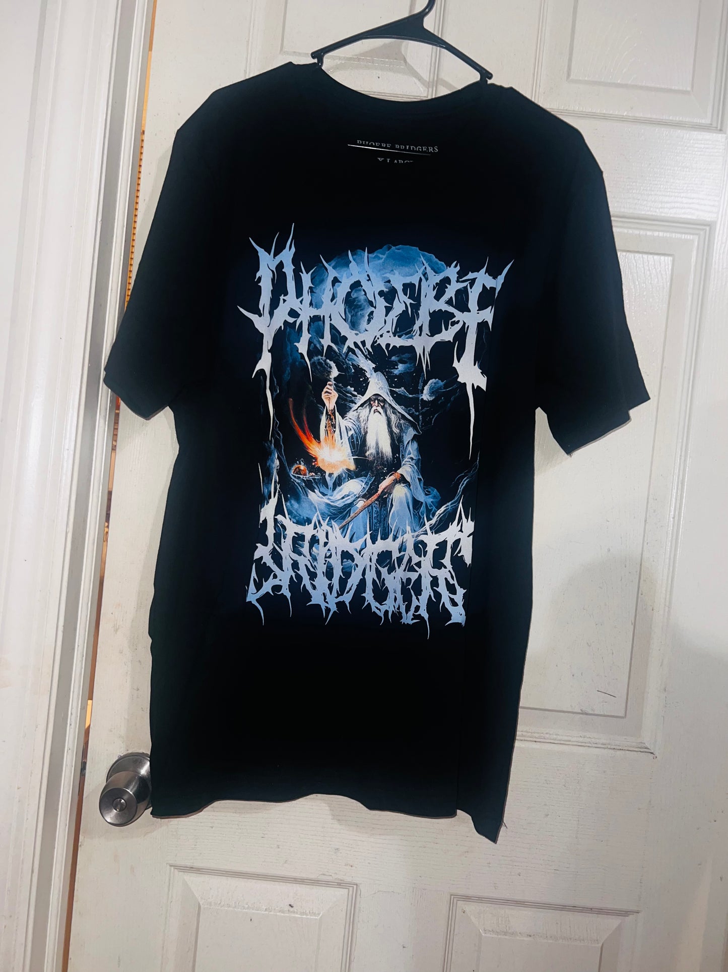 Phoebe Bridgers Oversized Distressed Tee