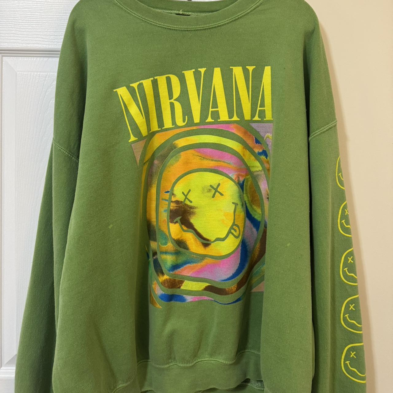 Nirvana Oversized Distressed Sweatshirt (Multi-Color Options)