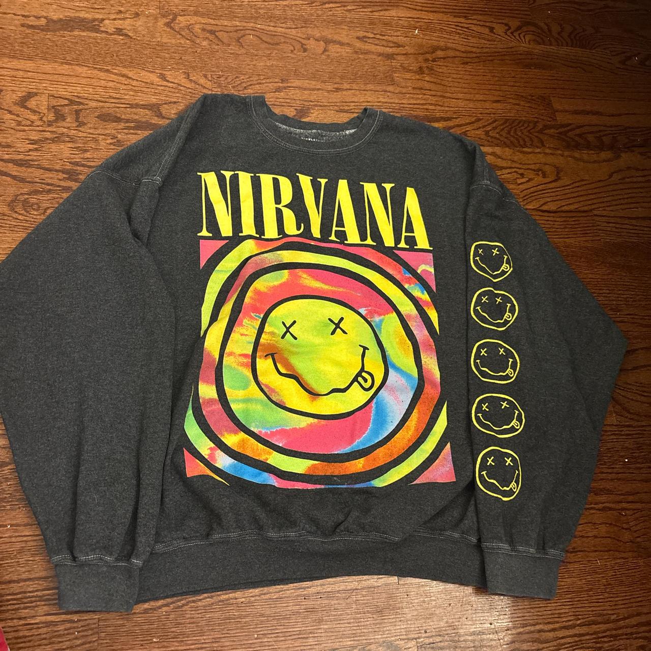 Nirvana Oversized Distressed Sweatshirt (Multi-Color Options)