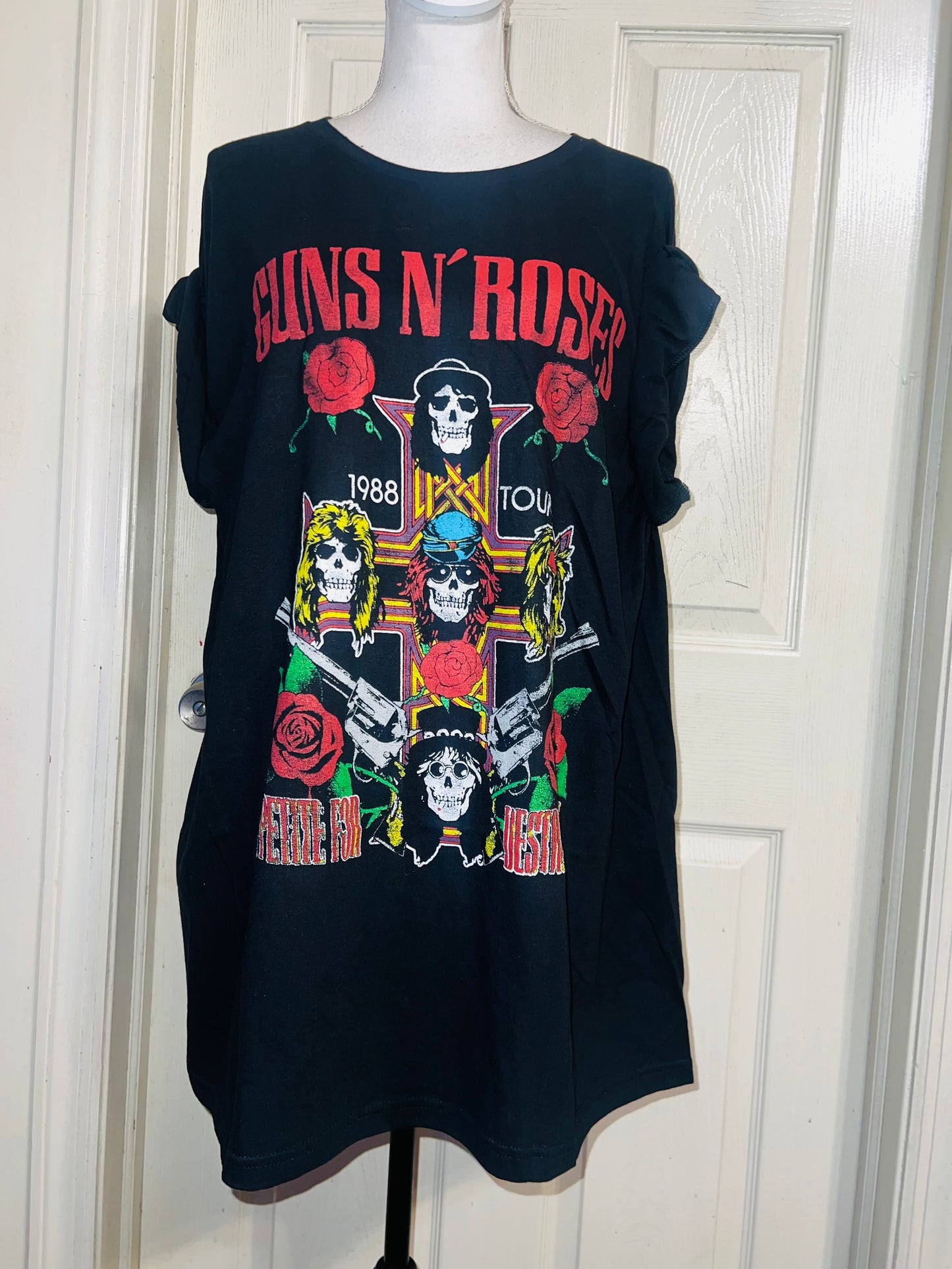 Guns N’ Roses Oversized Distressed Tee