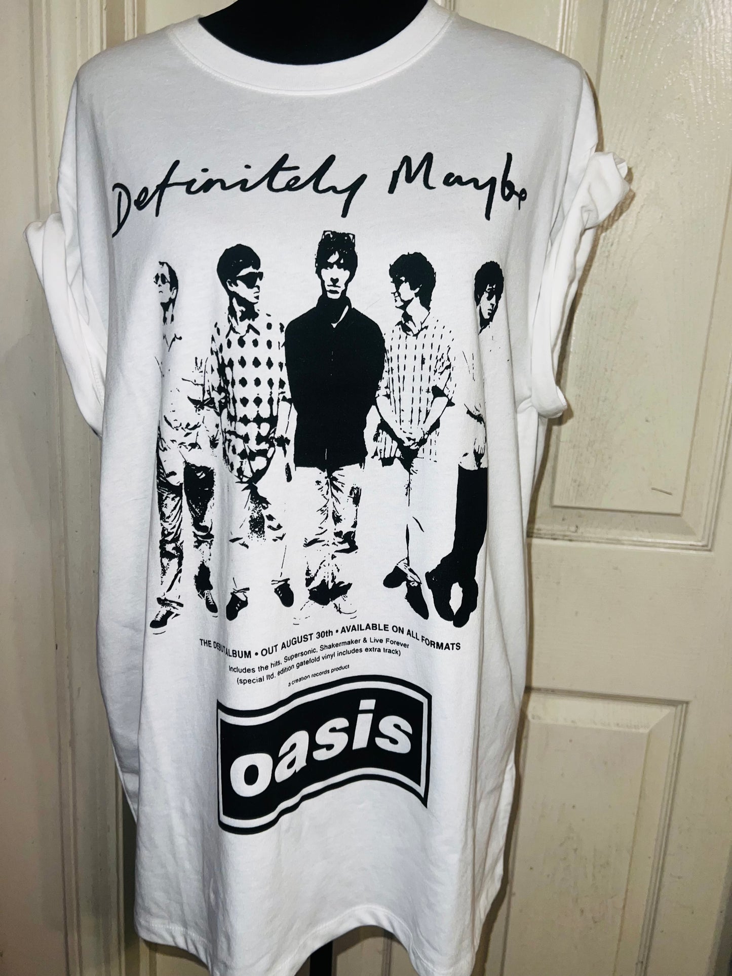 Oasis Oversized Distressed Tee