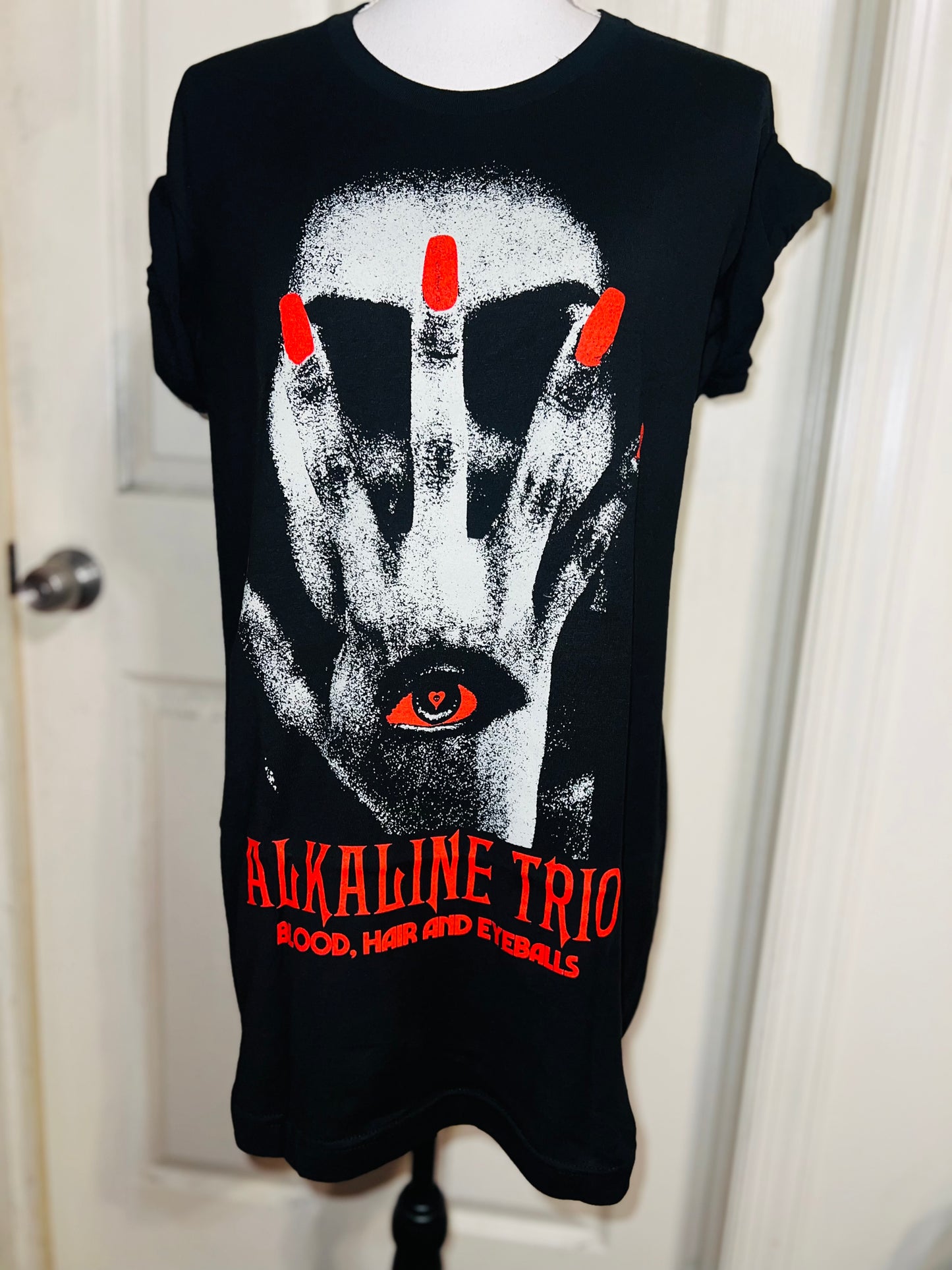 Alkaline Trio Oversized Distressed Tee