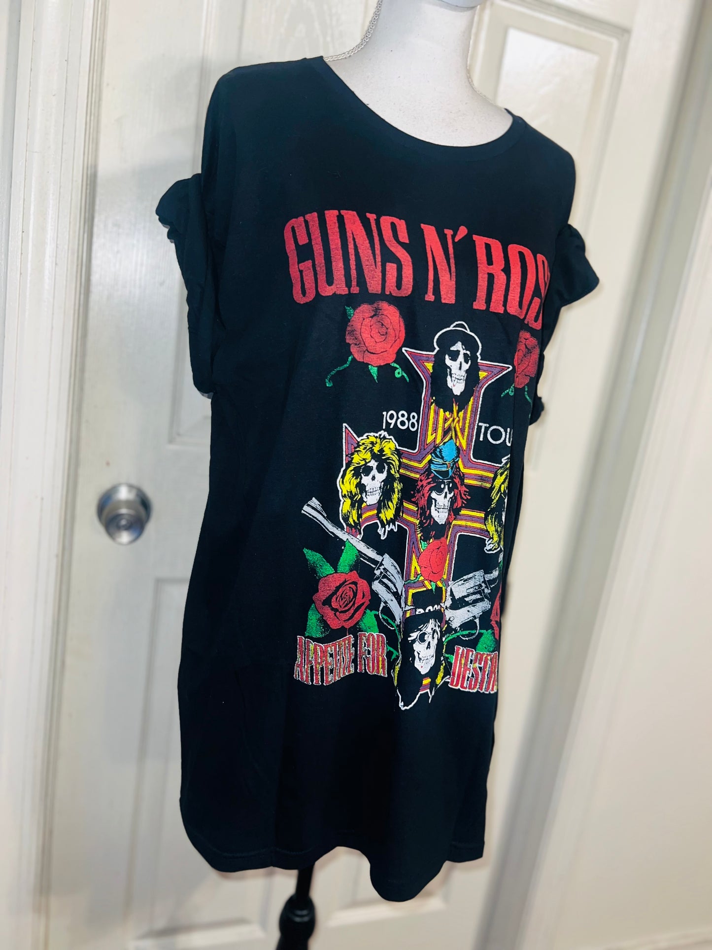 Guns N’ Roses Oversized Distressed Tee