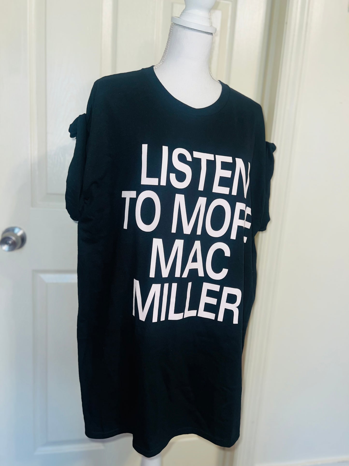 Mac Miller Double Sided Oversized Distressed Tee