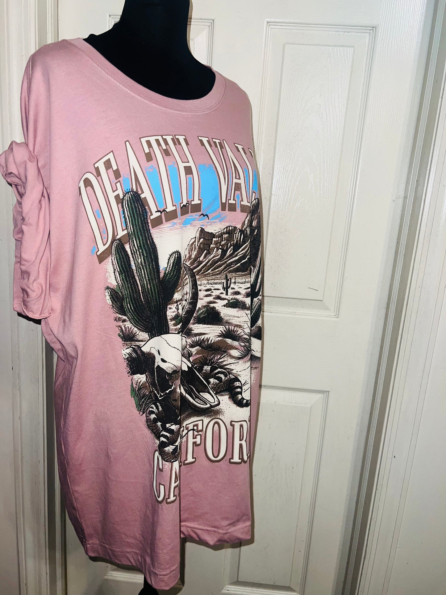 Death Valley California Oversized Distressed Tee