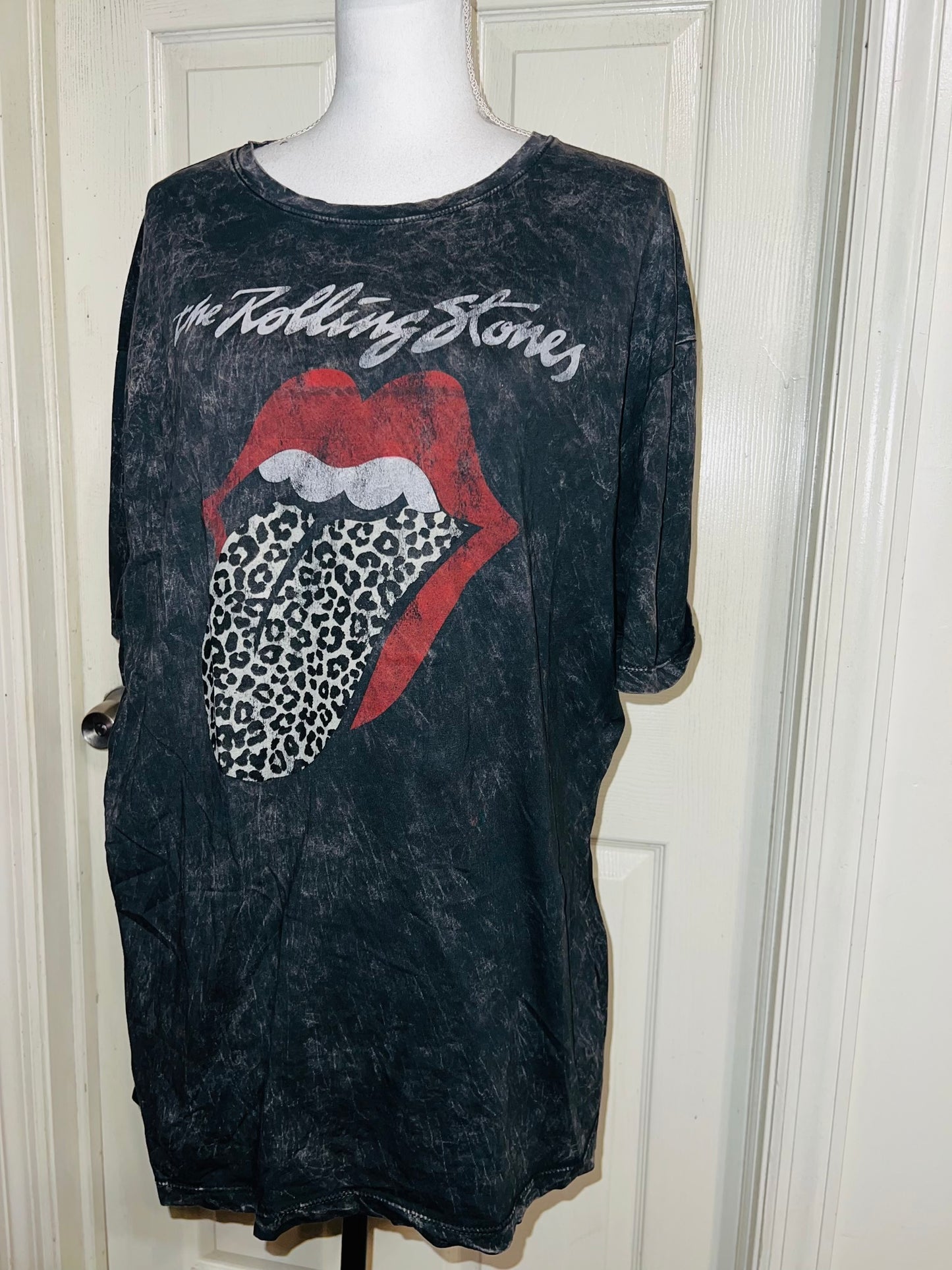 The Rolling Stones Oversized Distressed Tee