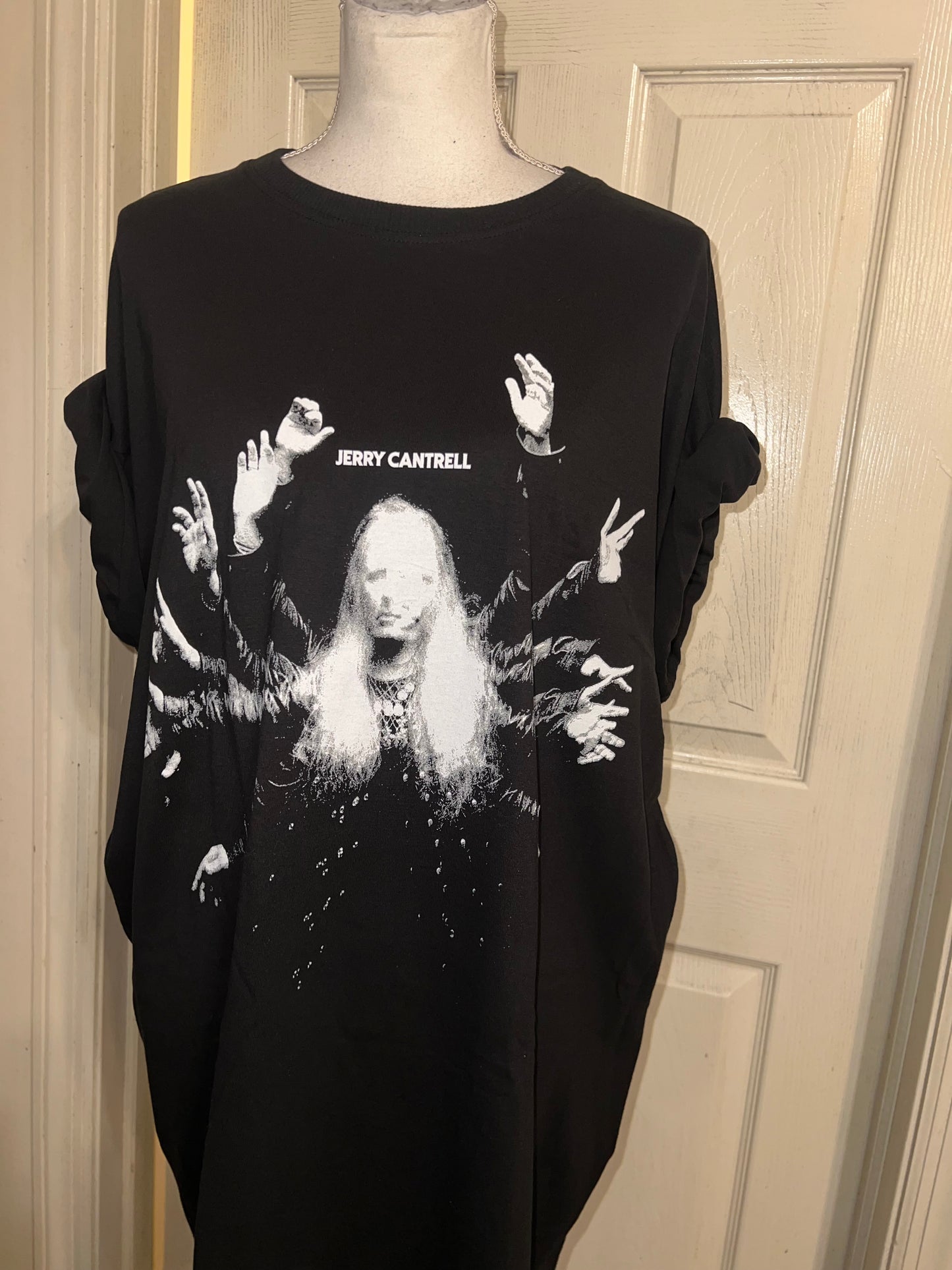 Alice in Chains’ Jerry Cantrell Oversized Distressed Tee
