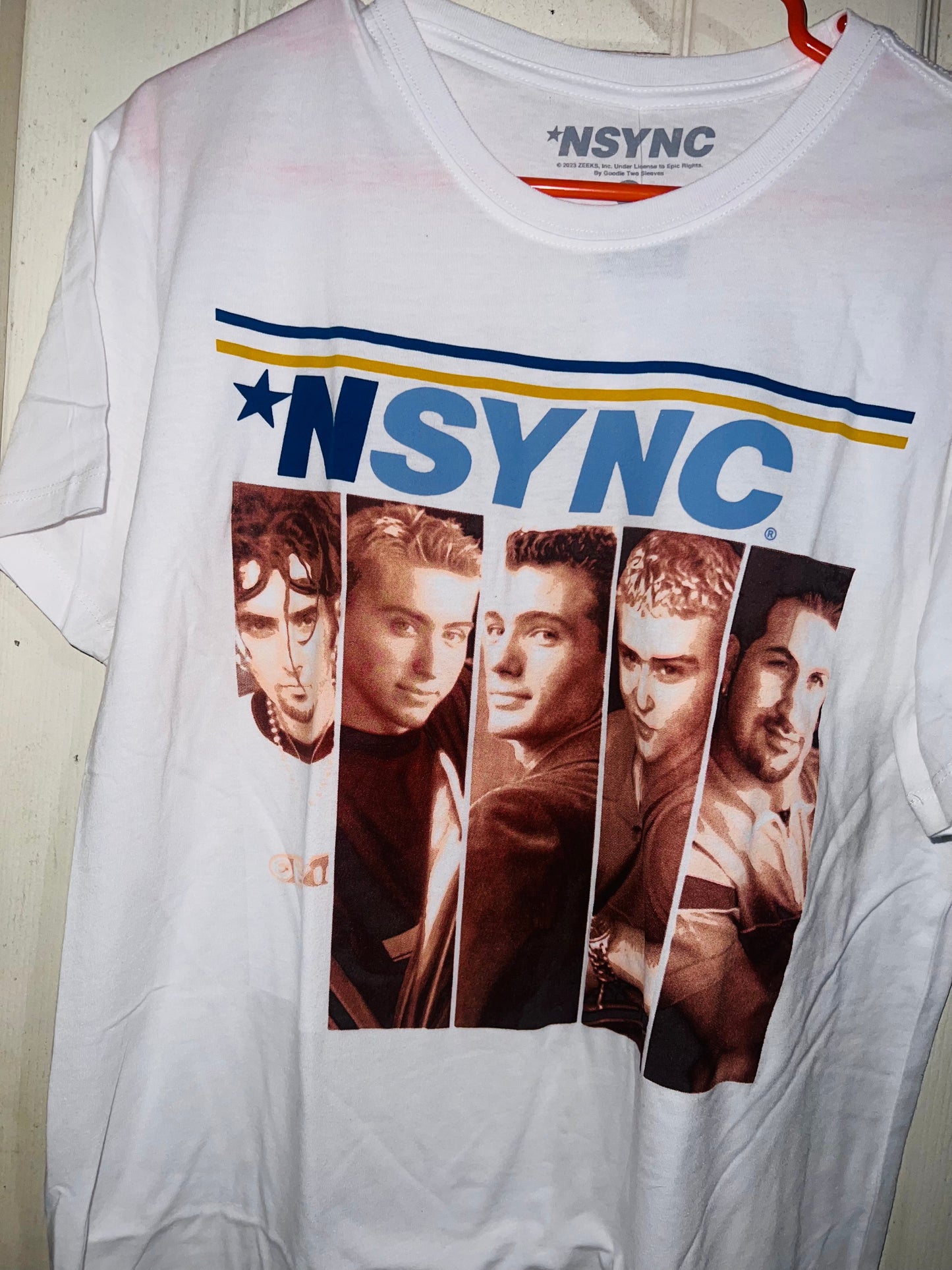 NSYNC Oversized Distressed Tee