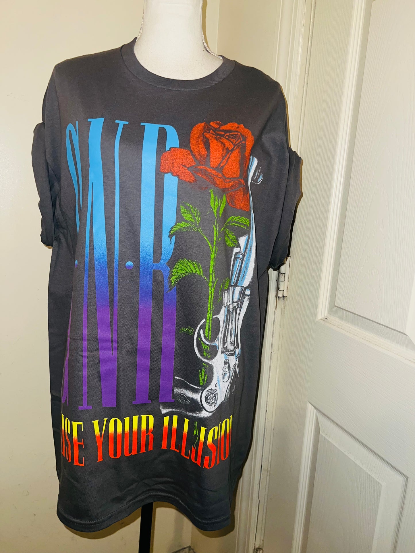 Guns N’ Roses Oversized Distressed Tee